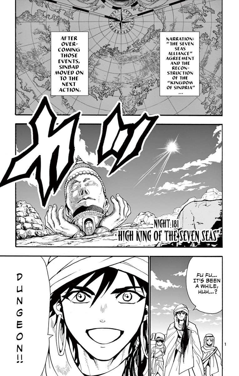 Magi - Sinbad No Bouken - Chapter 181: High King Of The Seven Seas