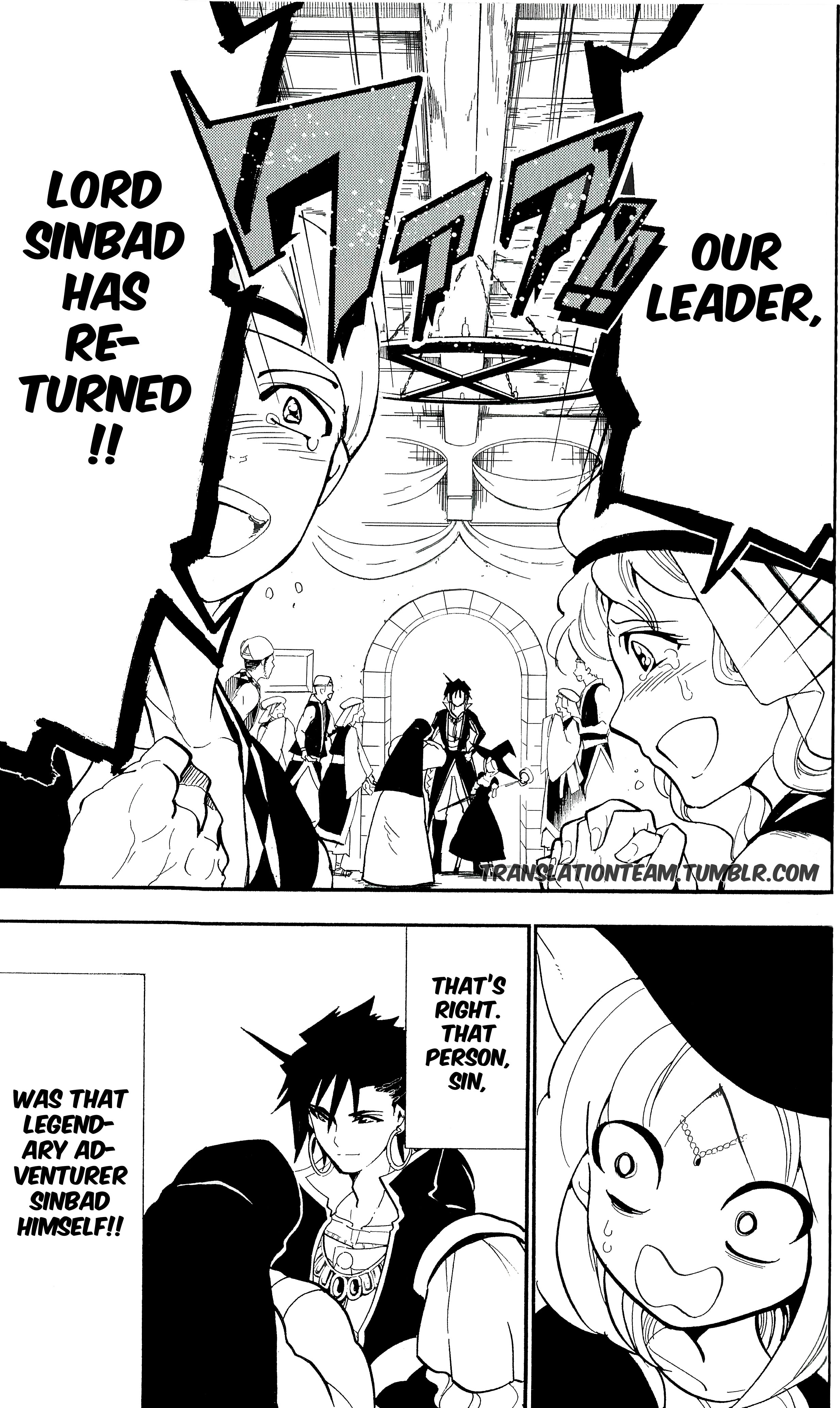 Magi - Sinbad No Bouken - Chapter 179: Return