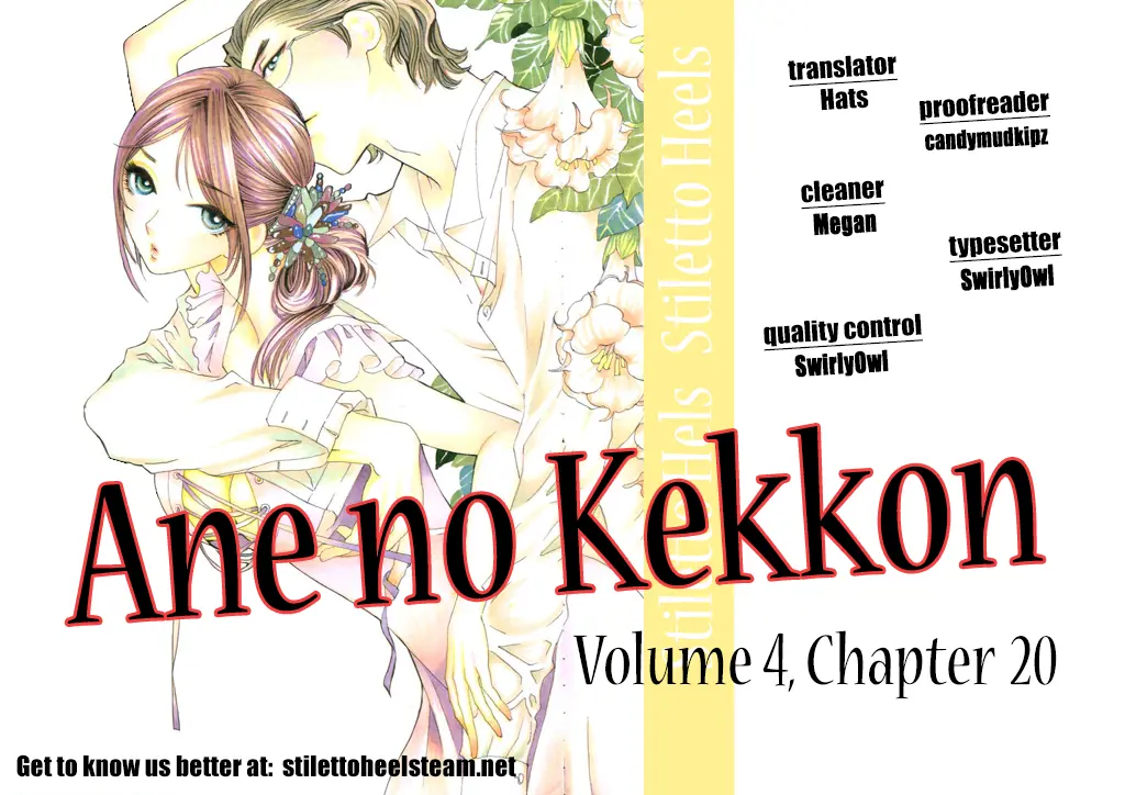 Ane No Kekkon - Vol.4 Chapter 20: Say Goodbye To Love