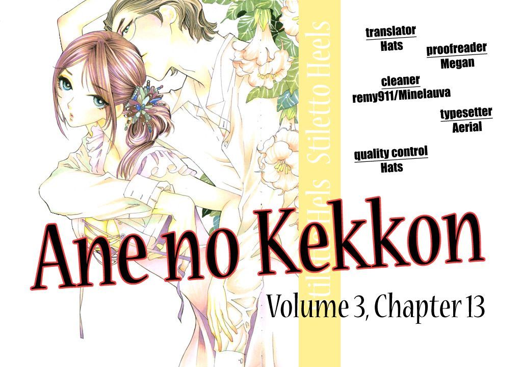 Ane No Kekkon - Vol.3 Chapter 13 : The Ideal Man Checklist