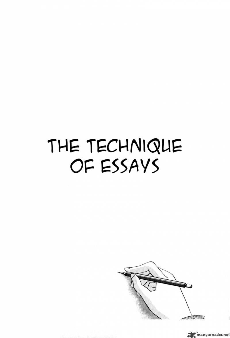 Dragon Zakura - Chapter 20 : The Technique Of Essays