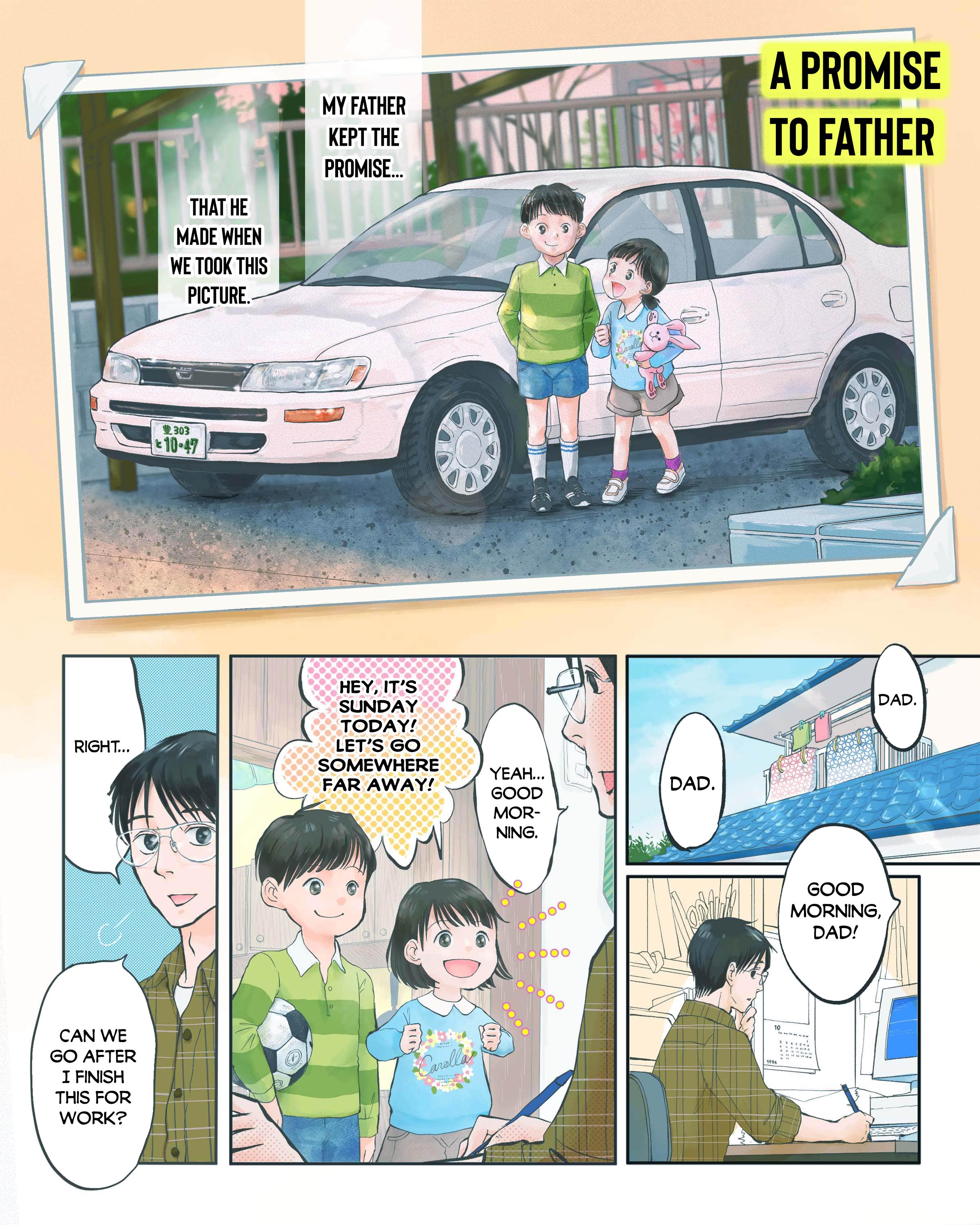 Everyday Good, Corolla - Chapter 4: A Promise To Father