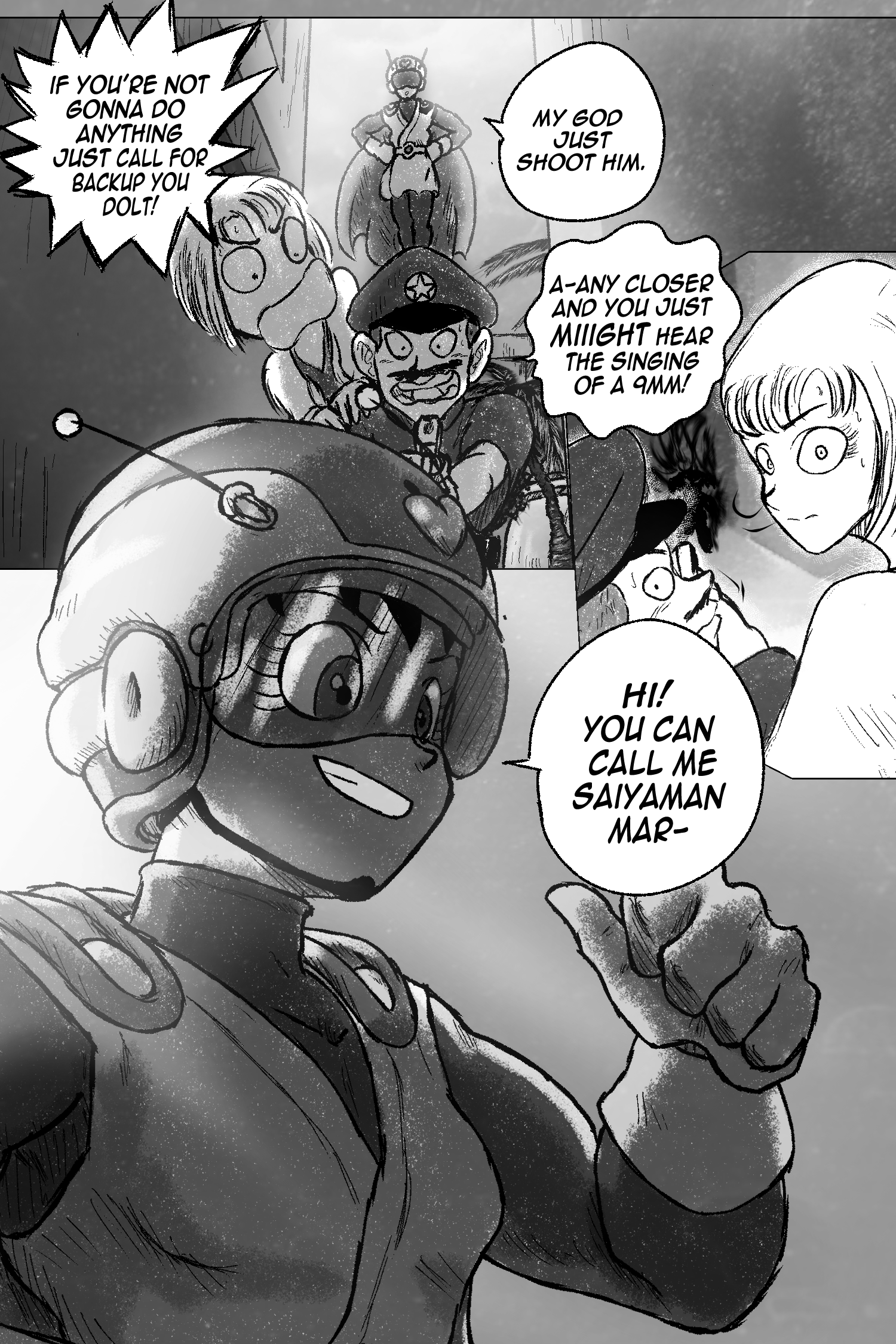 All-Star Saiyaman - Vol.1 Chapter 1: Dead Man's Shadow