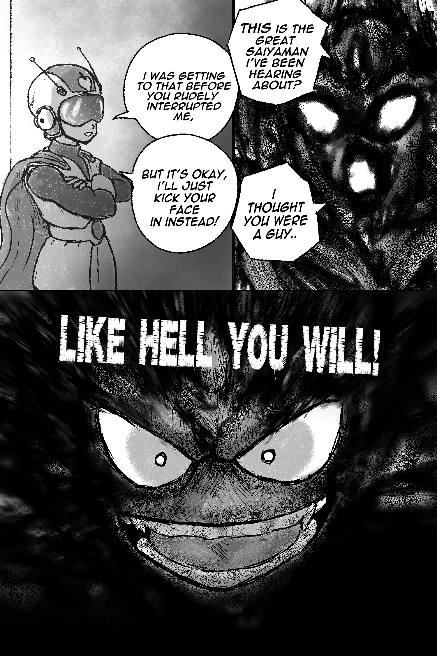 All-Star Saiyaman - Vol.1 Chapter 1: Dead Man's Shadow