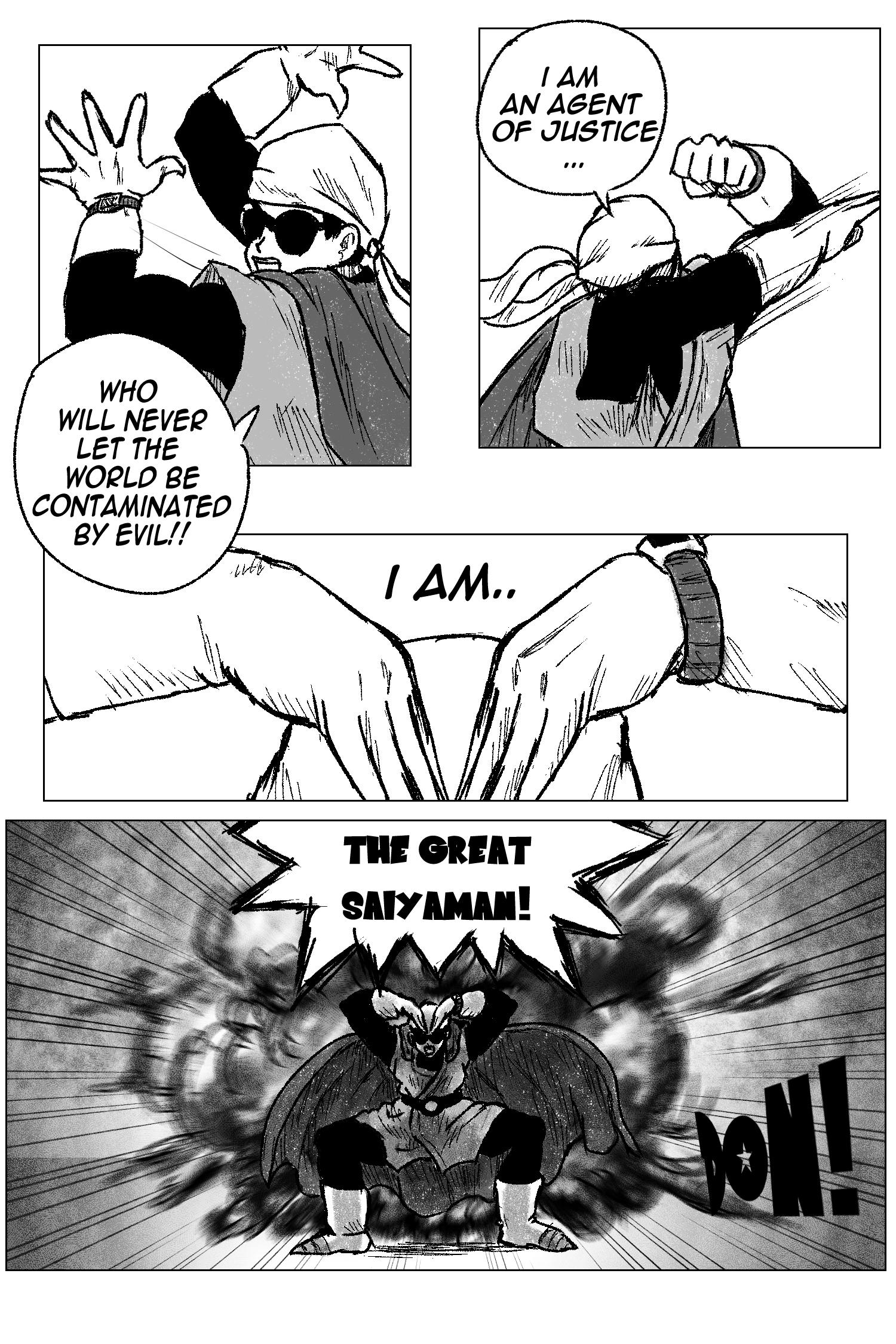 All-Star Saiyaman - Vol.1 Chapter 1: Dead Man's Shadow