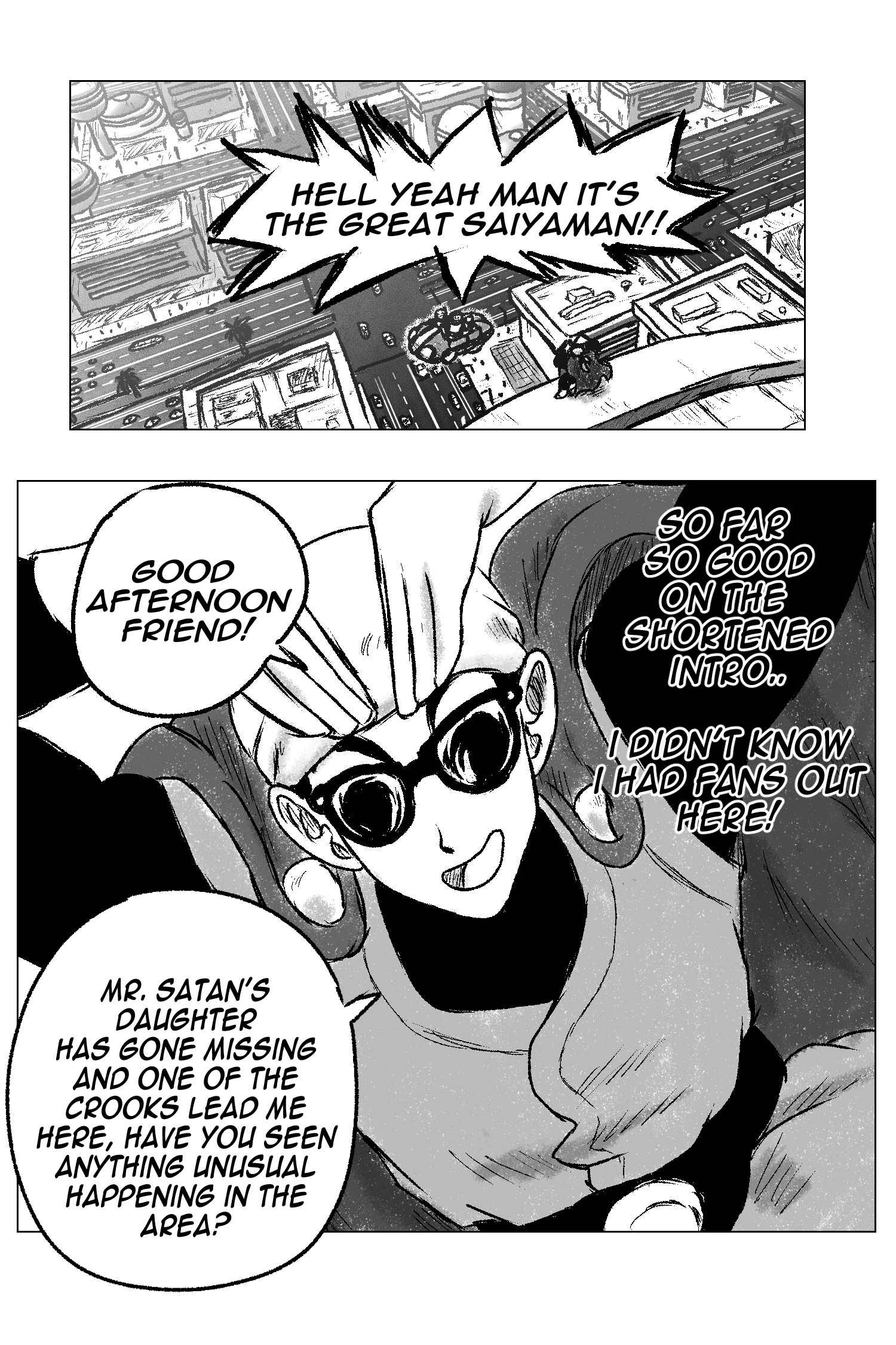 All-Star Saiyaman - Vol.1 Chapter 1: Dead Man's Shadow