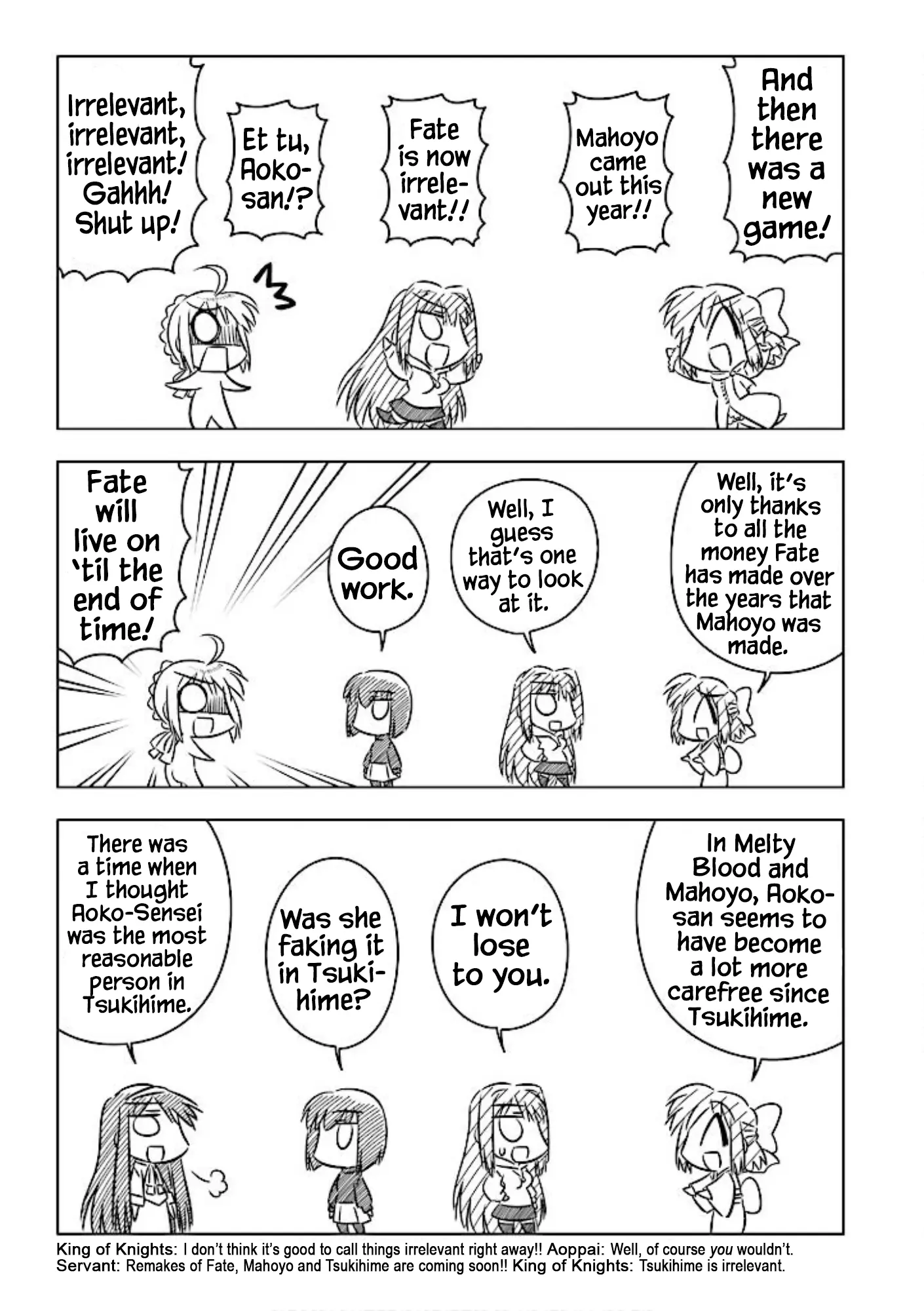 Koha-Ace - Vol.1 Chapter 10: Type-Moon New Year's Party