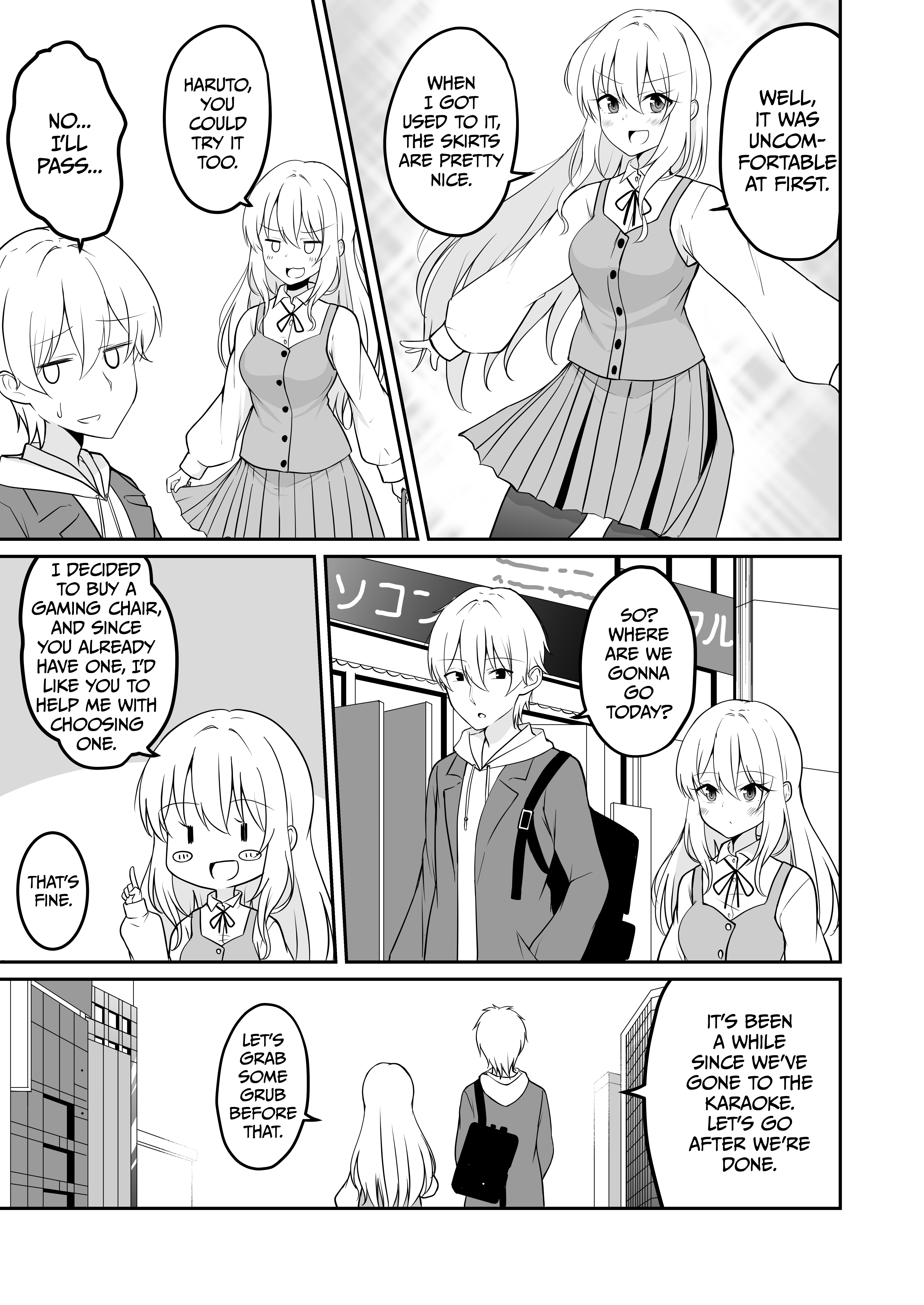 A Boy Who Loves Genderswap Got Genderswapped So He Acts Out His Ideal Genderswap Girl - Chapter 32