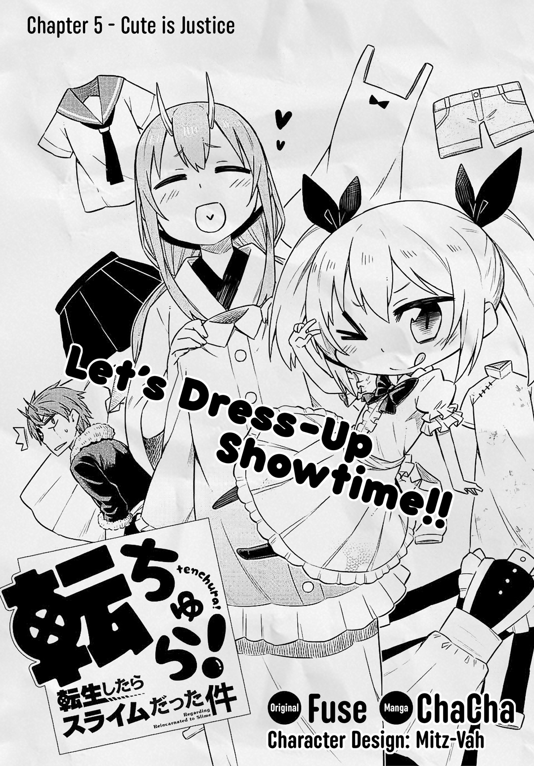 Tenchura! Tensei Shitara Slime Datta Ken - Vol.1 Chapter 5: Cute Is Justice