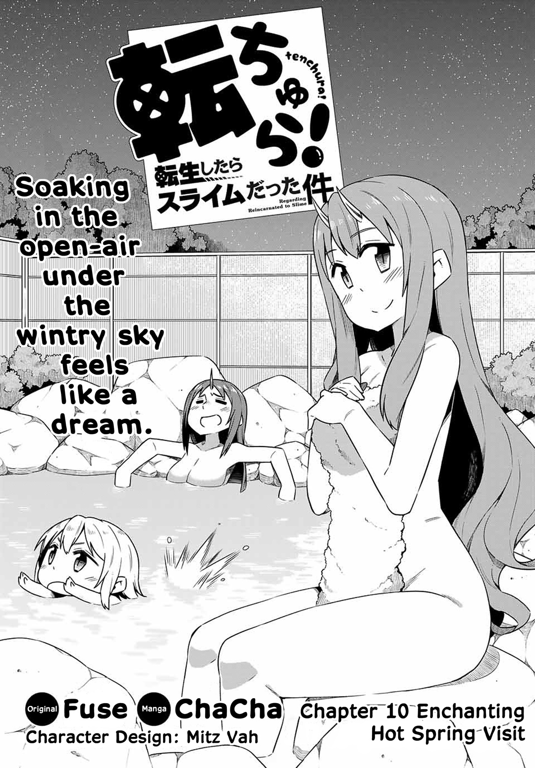 Tenchura! Tensei Shitara Slime Datta Ken - Chapter 10: Enchanting Hot Spring Visit