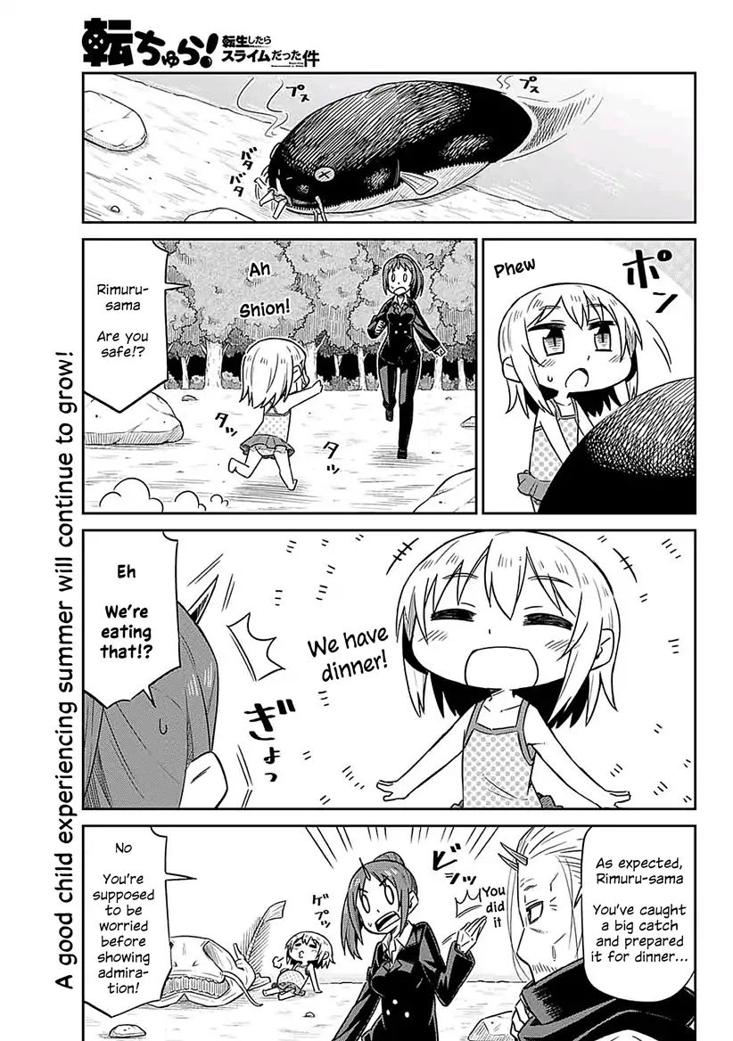 Tenchura! Tensei Shitara Slime Datta Ken - Vol.1 Chapter 7: Playing Together At The River!