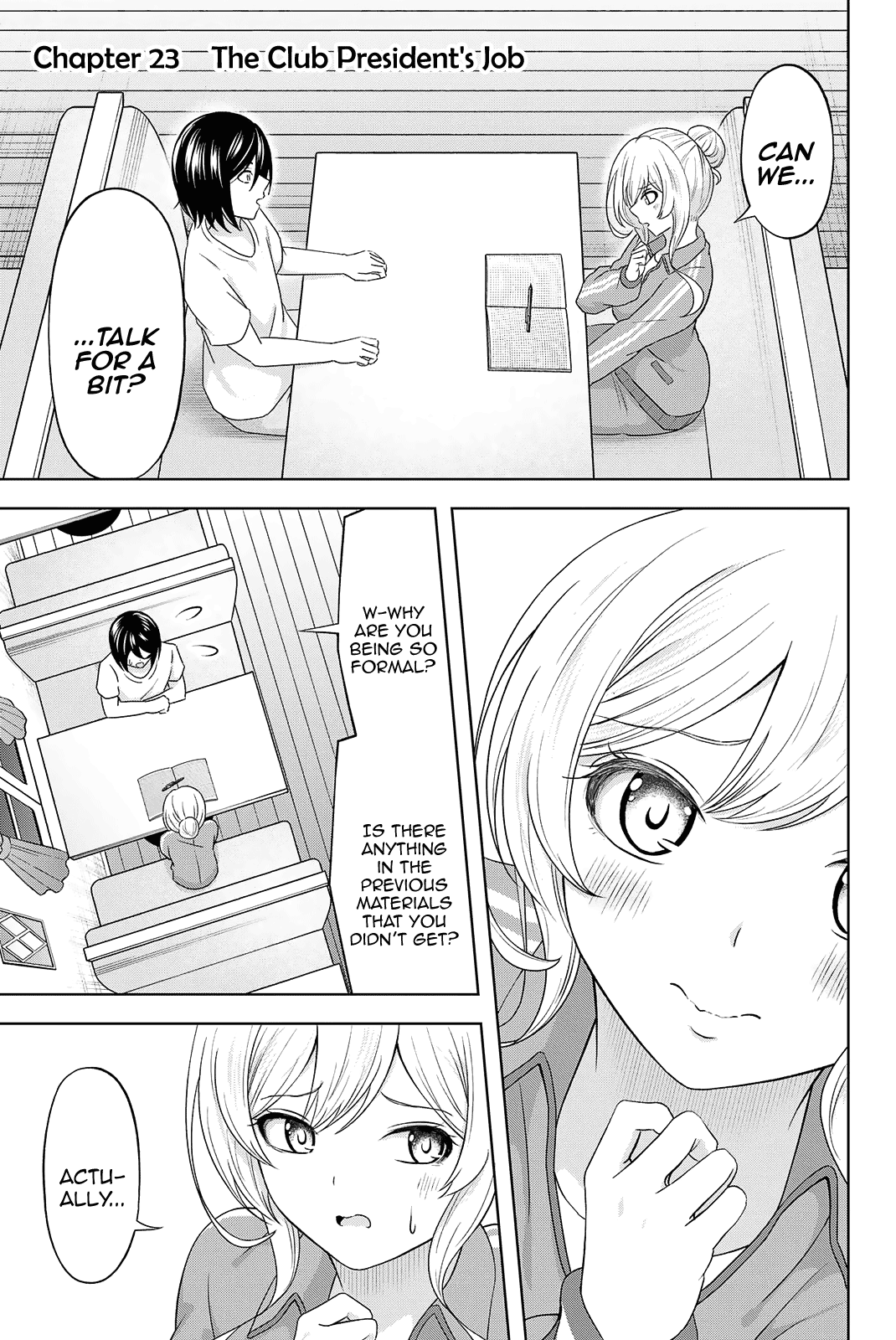 Ama Ama Cinderella - Chapter 23: The Club President's Job