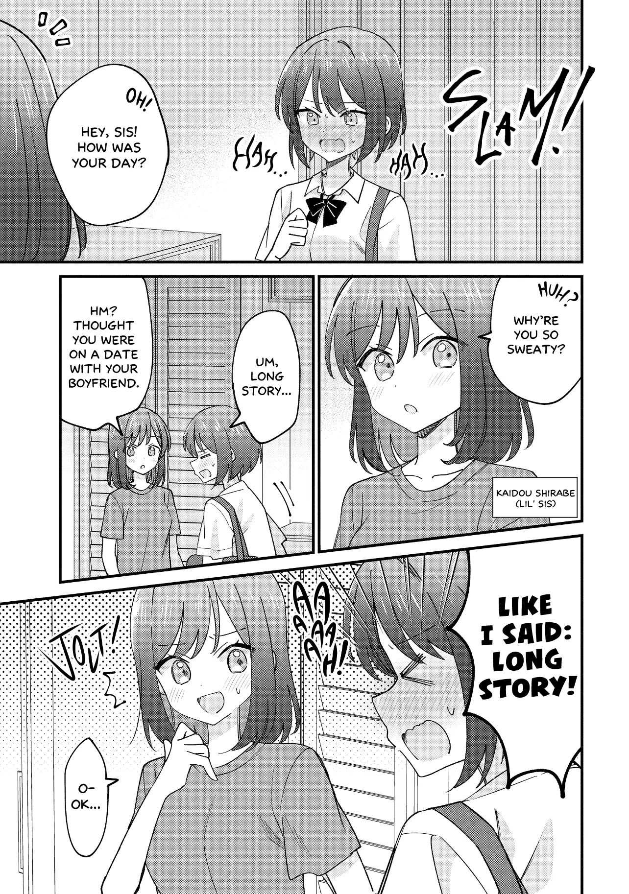 Kao Dake Yoi Classmate Ga Yatara To Guigui Kuru Yuri No Hanashi - Chapter 2