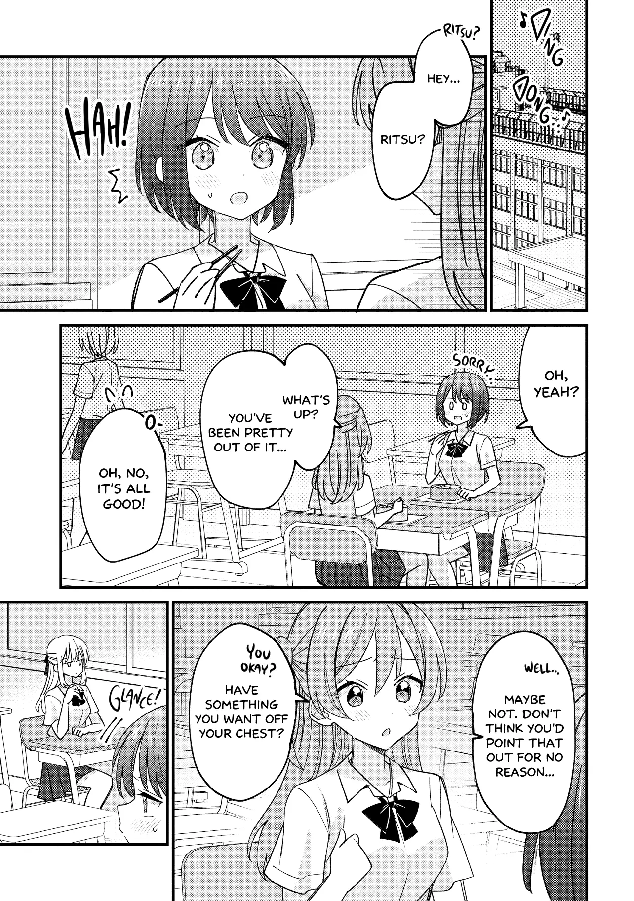 Kao Dake Yoi Classmate Ga Yatara To Guigui Kuru Yuri No Hanashi - Chapter 2