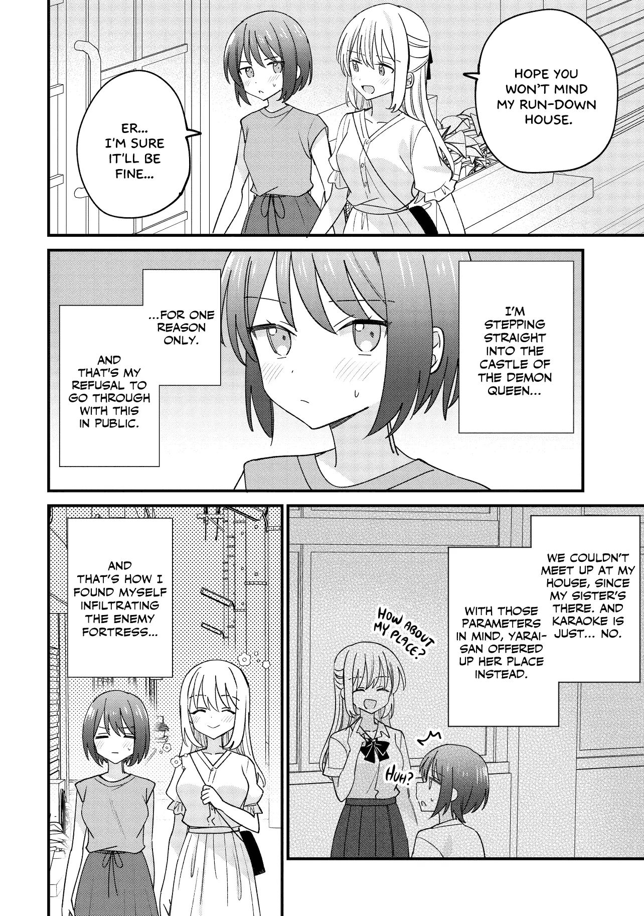 Kao Dake Yoi Classmate Ga Yatara To Guigui Kuru Yuri No Hanashi - Chapter 2