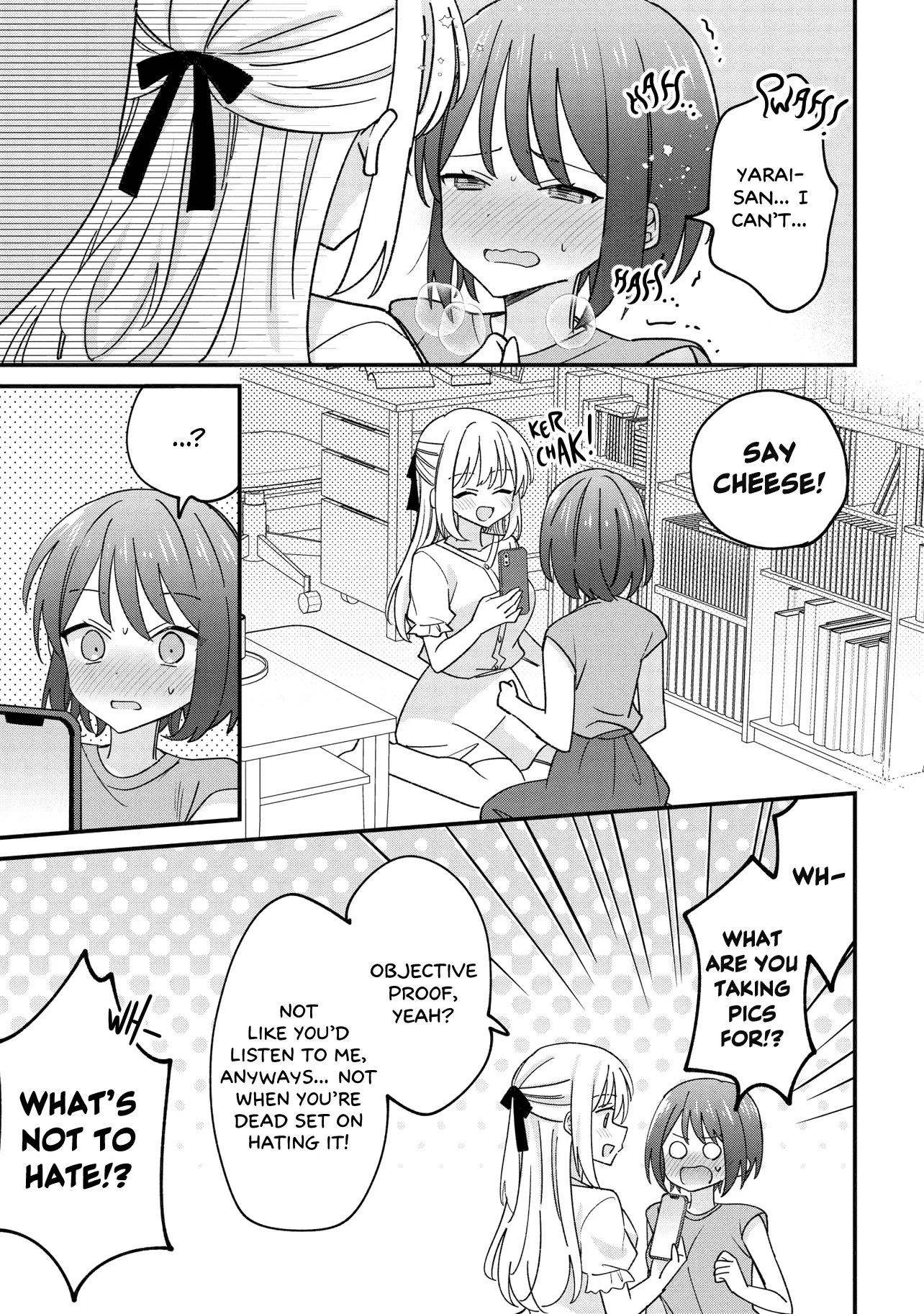 Kao Dake Yoi Classmate Ga Yatara To Guigui Kuru Yuri No Hanashi - Chapter 2.1