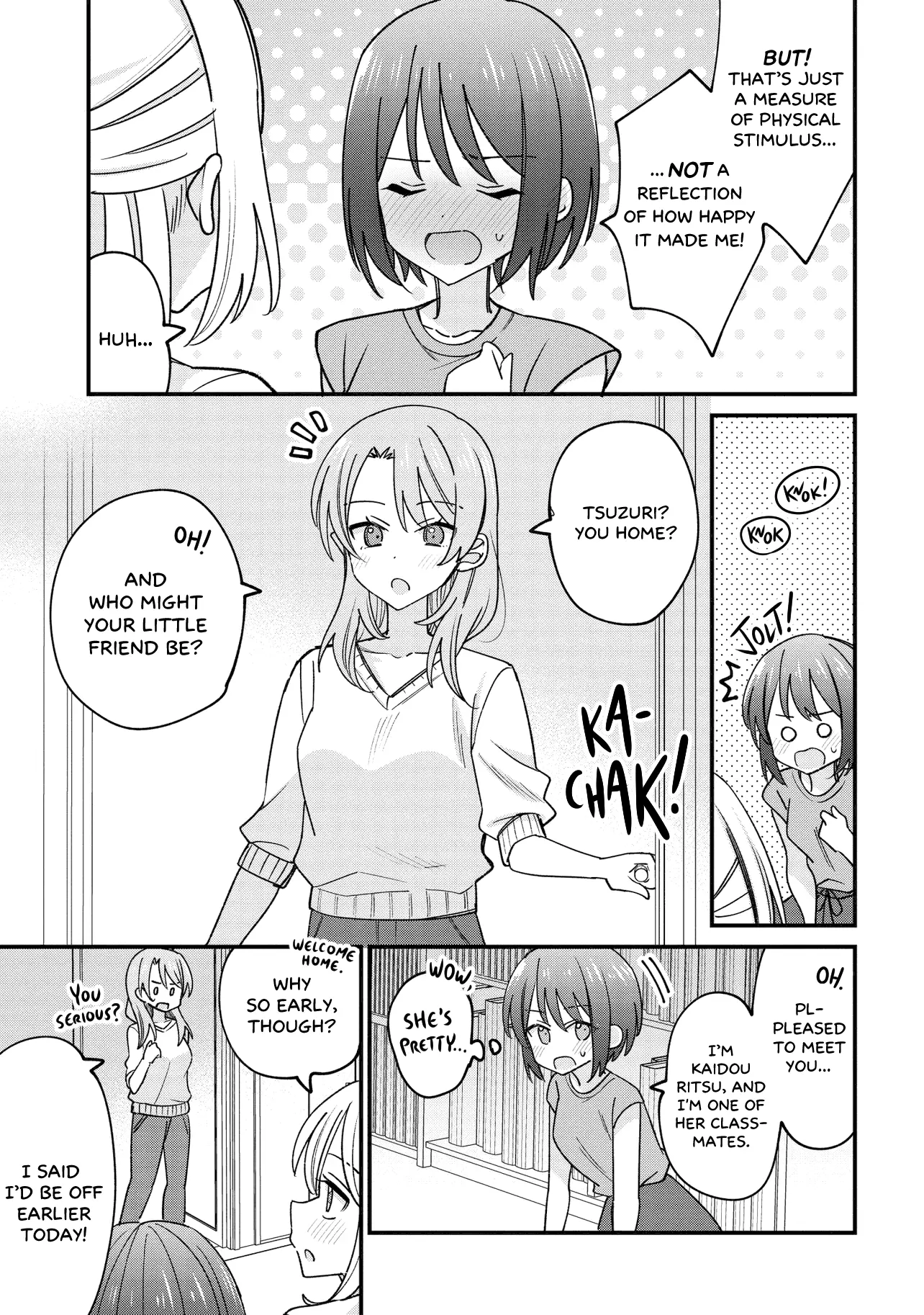 Kao Dake Yoi Classmate Ga Yatara To Guigui Kuru Yuri No Hanashi - Chapter 2.1