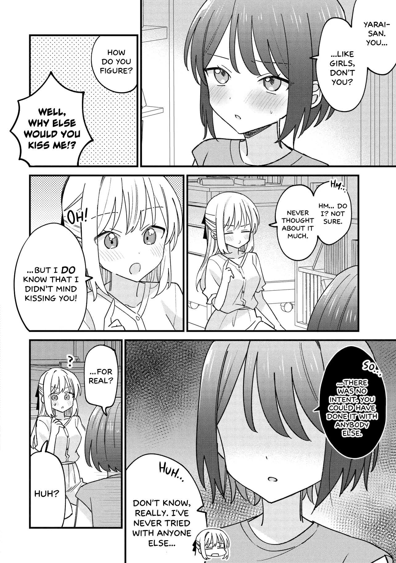 Kao Dake Yoi Classmate Ga Yatara To Guigui Kuru Yuri No Hanashi - Chapter 2.1