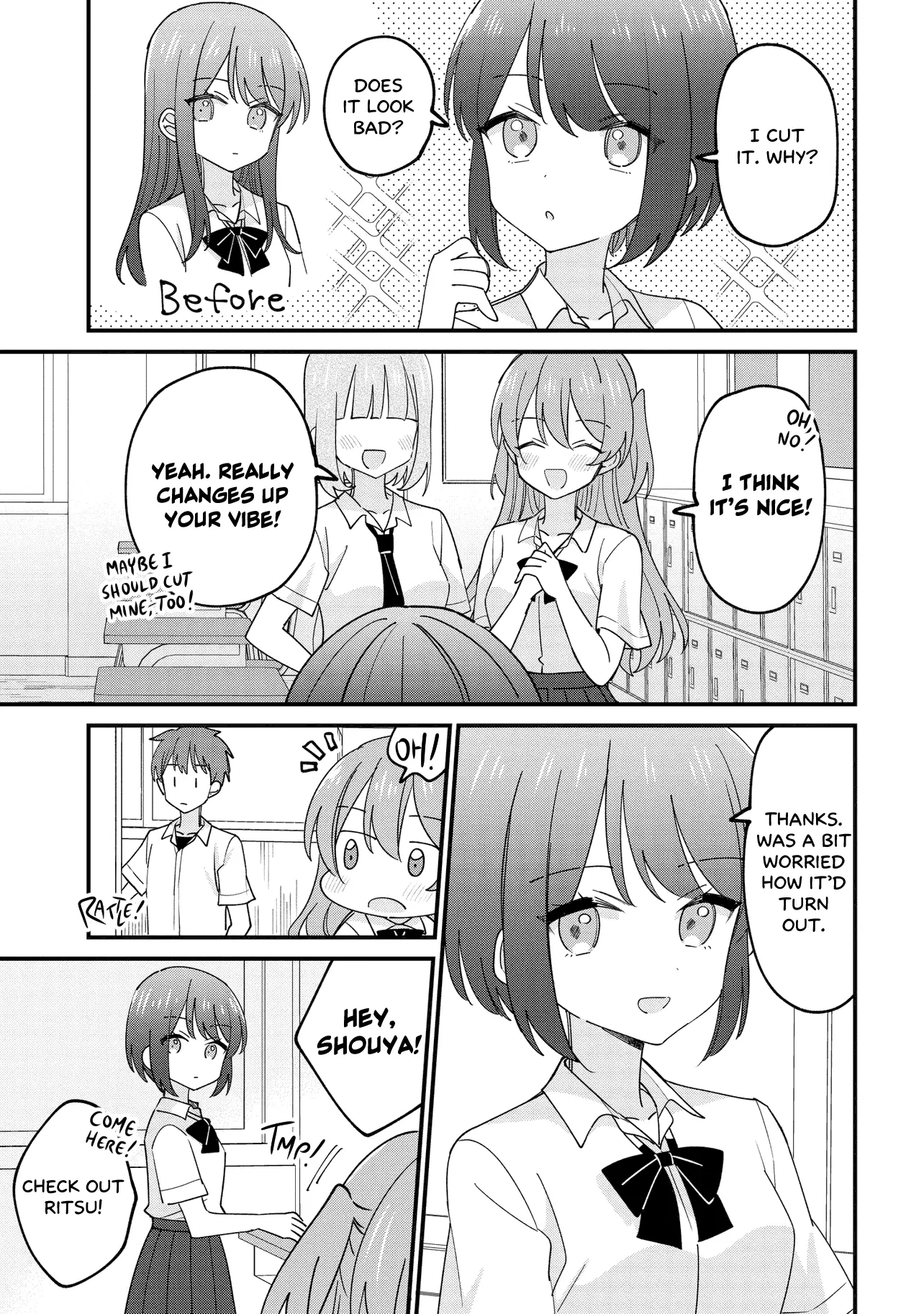 Kao Dake Yoi Classmate Ga Yatara To Guigui Kuru Yuri No Hanashi - Chapter 1