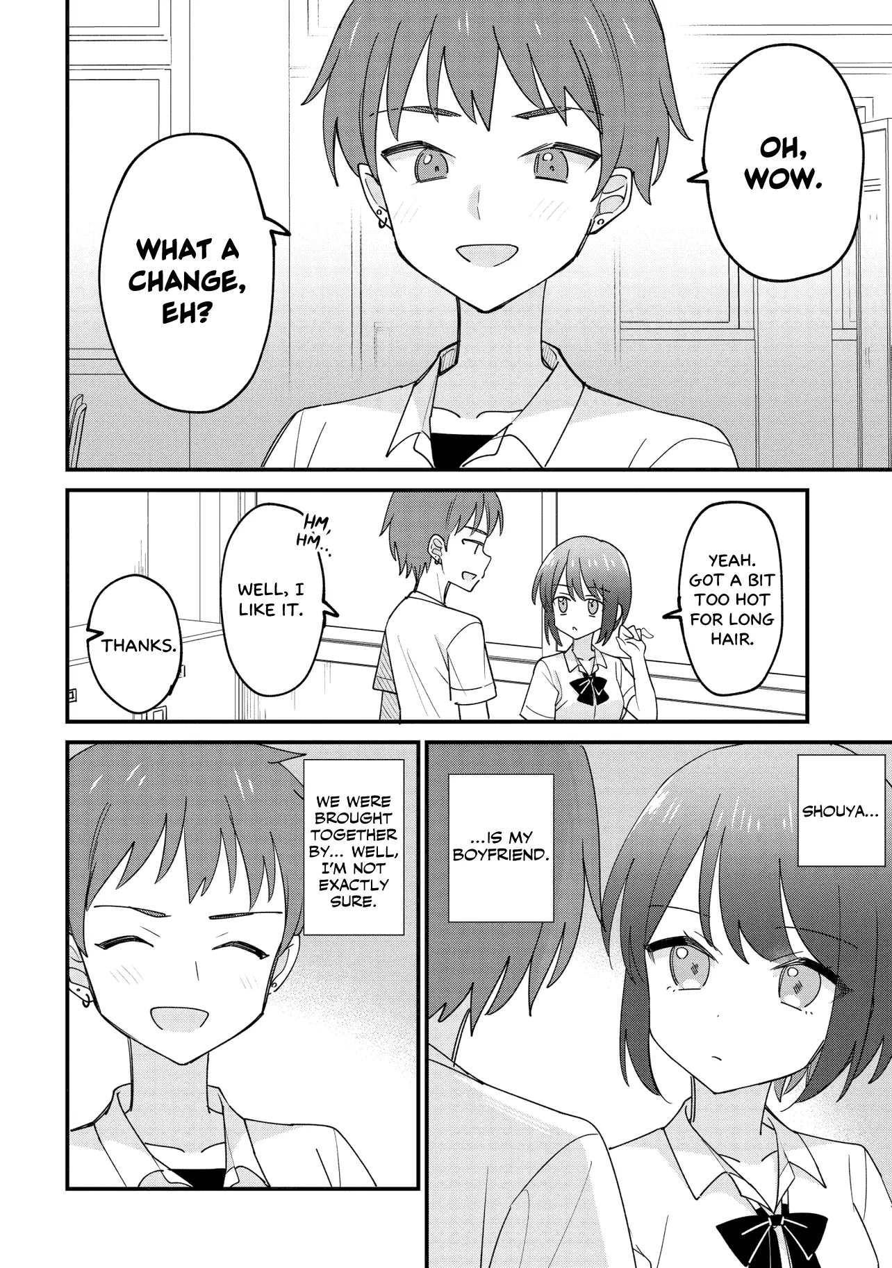 Kao Dake Yoi Classmate Ga Yatara To Guigui Kuru Yuri No Hanashi - Chapter 1