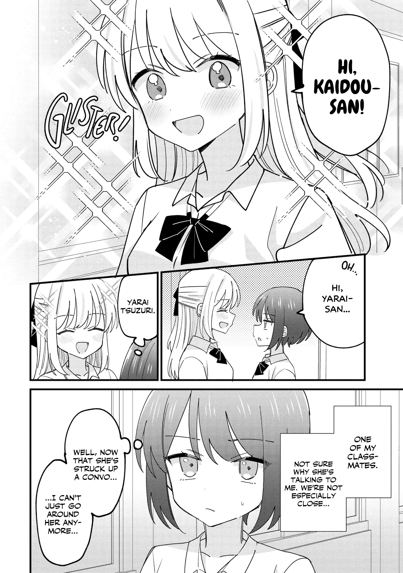 Kao Dake Yoi Classmate Ga Yatara To Guigui Kuru Yuri No Hanashi - Chapter 1