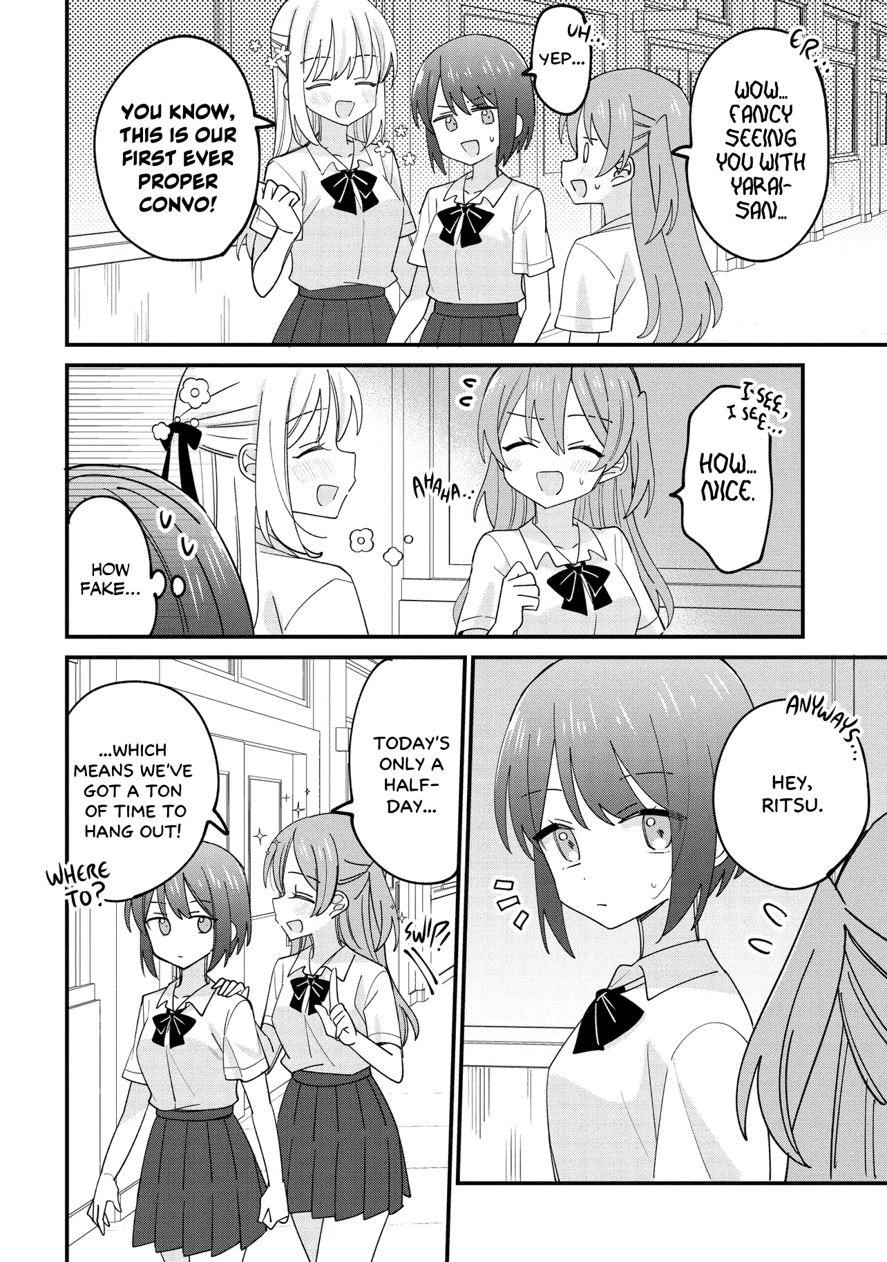 Kao Dake Yoi Classmate Ga Yatara To Guigui Kuru Yuri No Hanashi - Chapter 1