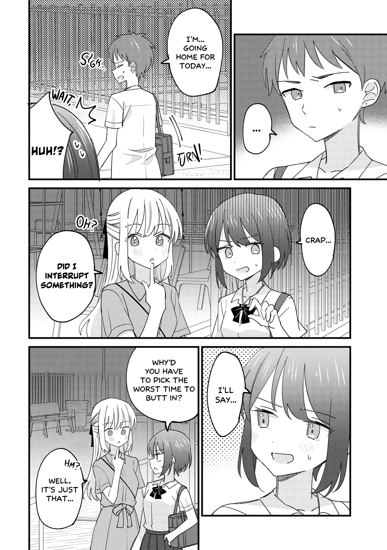 Kao Dake Yoi Classmate Ga Yatara To Guigui Kuru Yuri No Hanashi - Chapter 1