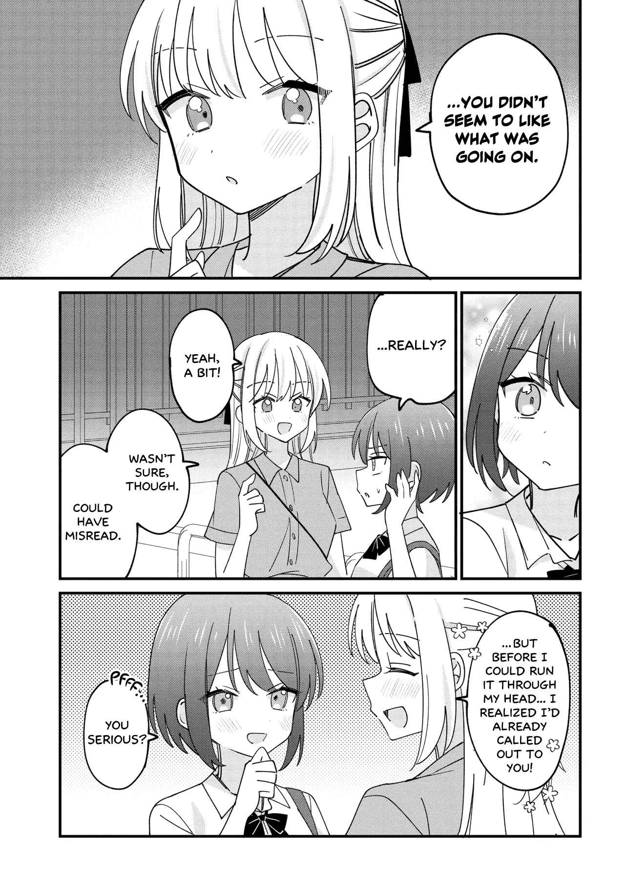 Kao Dake Yoi Classmate Ga Yatara To Guigui Kuru Yuri No Hanashi - Chapter 1