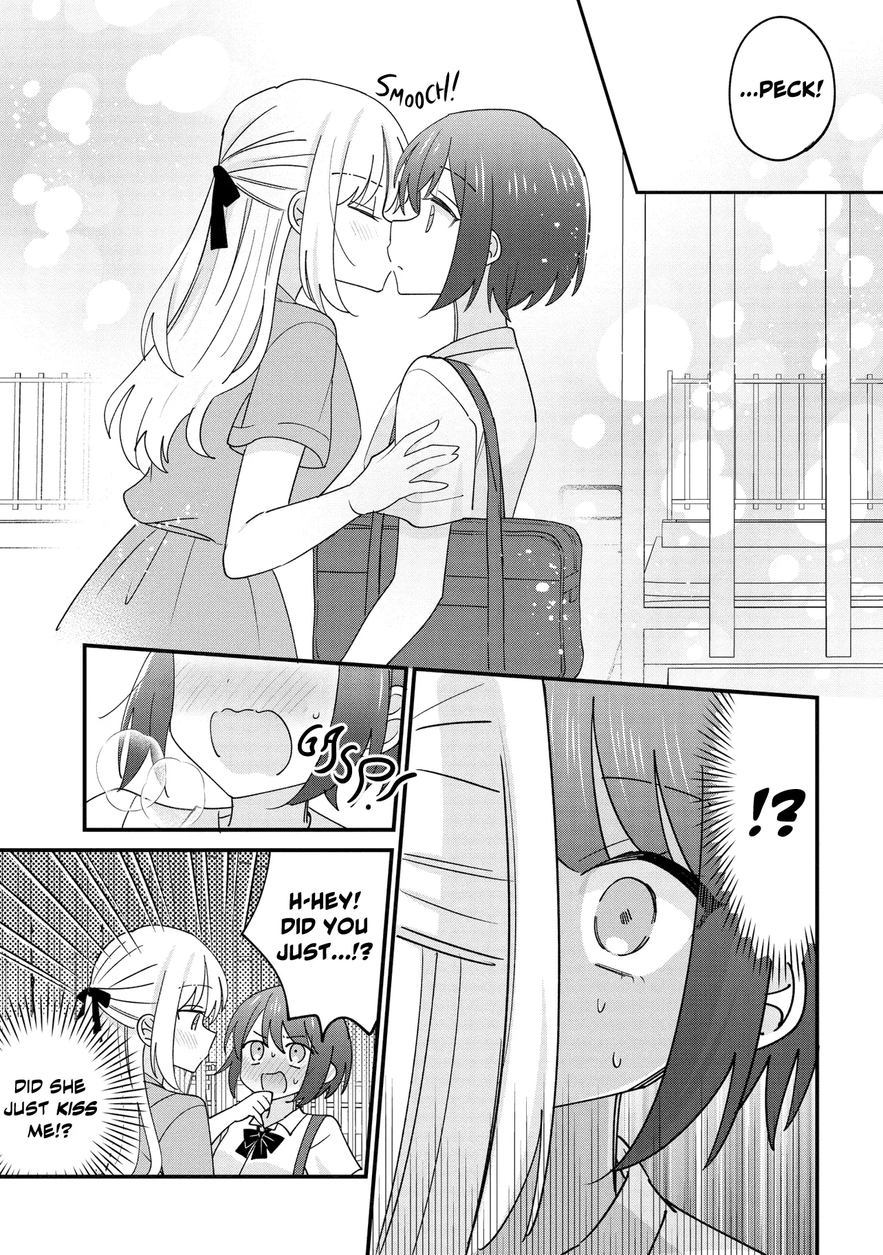 Kao Dake Yoi Classmate Ga Yatara To Guigui Kuru Yuri No Hanashi - Chapter 1