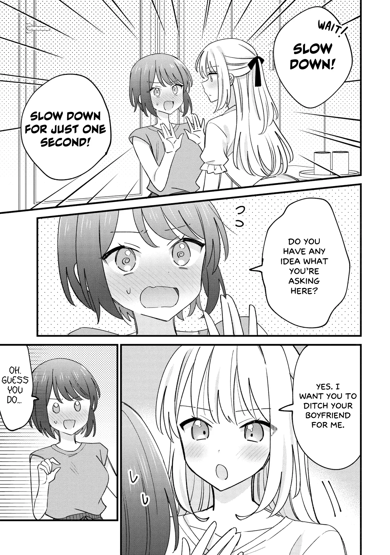 Kao Dake Yoi Classmate Ga Yatara To Guigui Kuru Yuri No Hanashi - Chapter 3