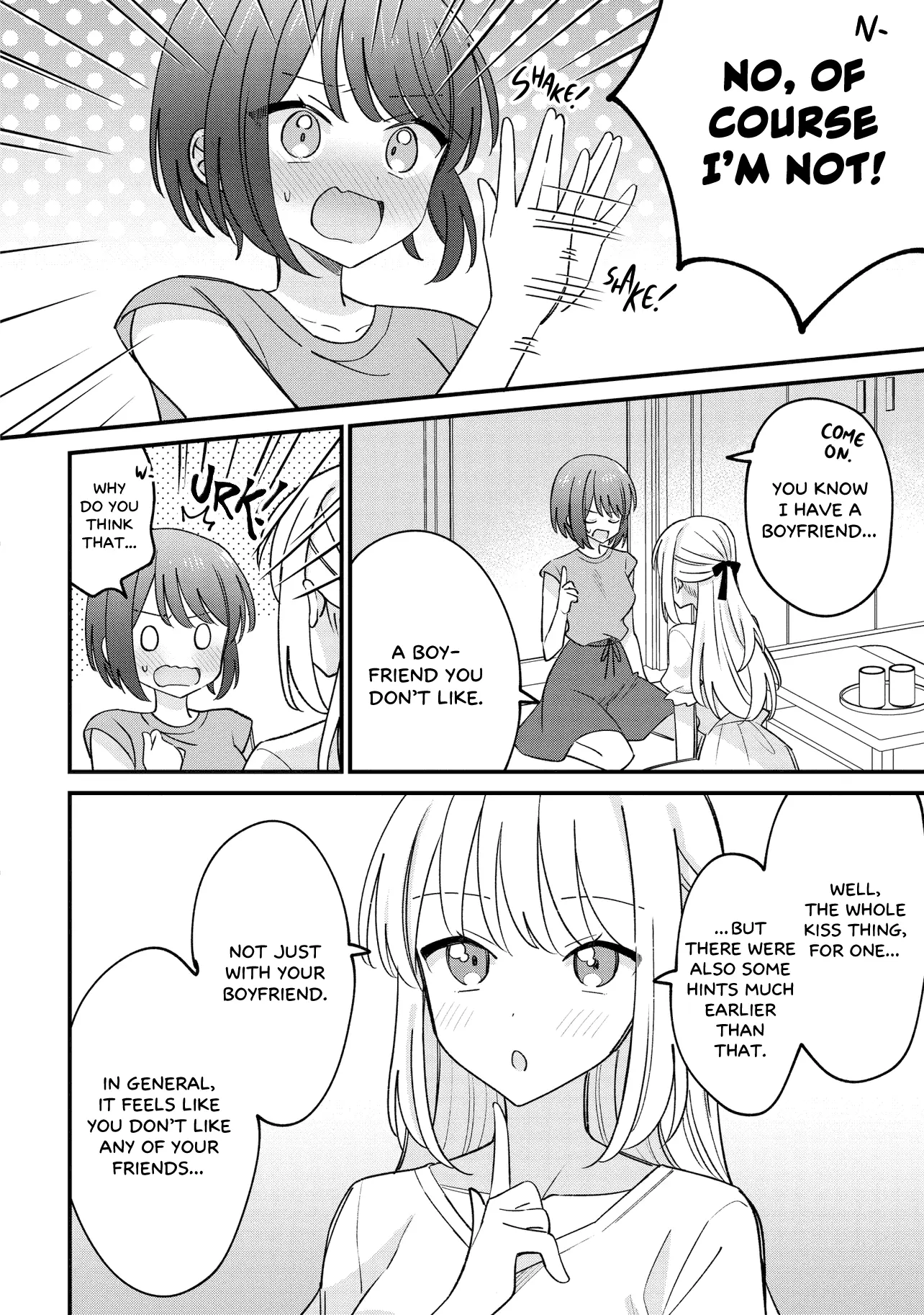 Kao Dake Yoi Classmate Ga Yatara To Guigui Kuru Yuri No Hanashi - Chapter 3