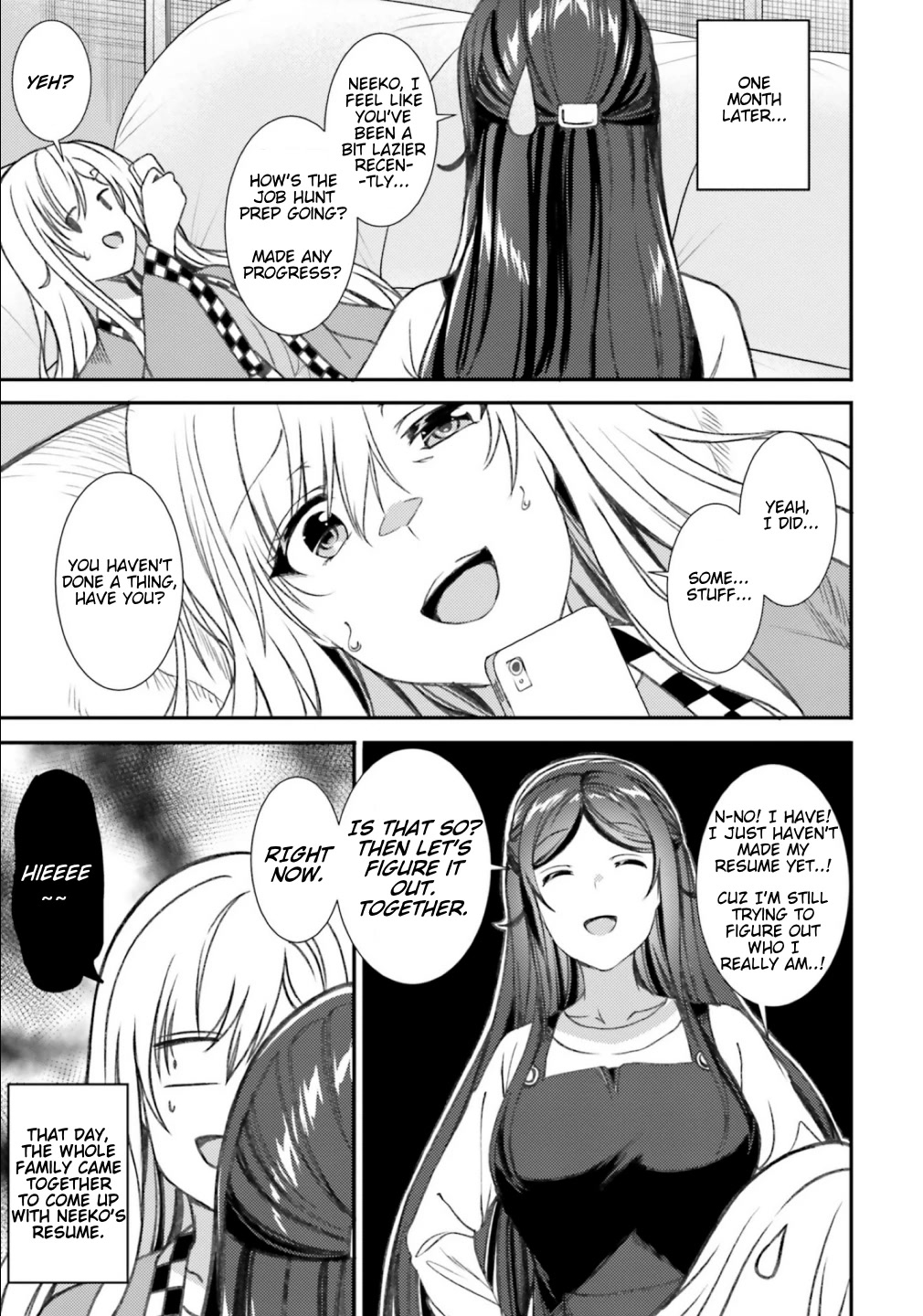 Neeko Wa Tsurai Yo - Chapter 38: The Neet Has A Serious Talk With Her Mother