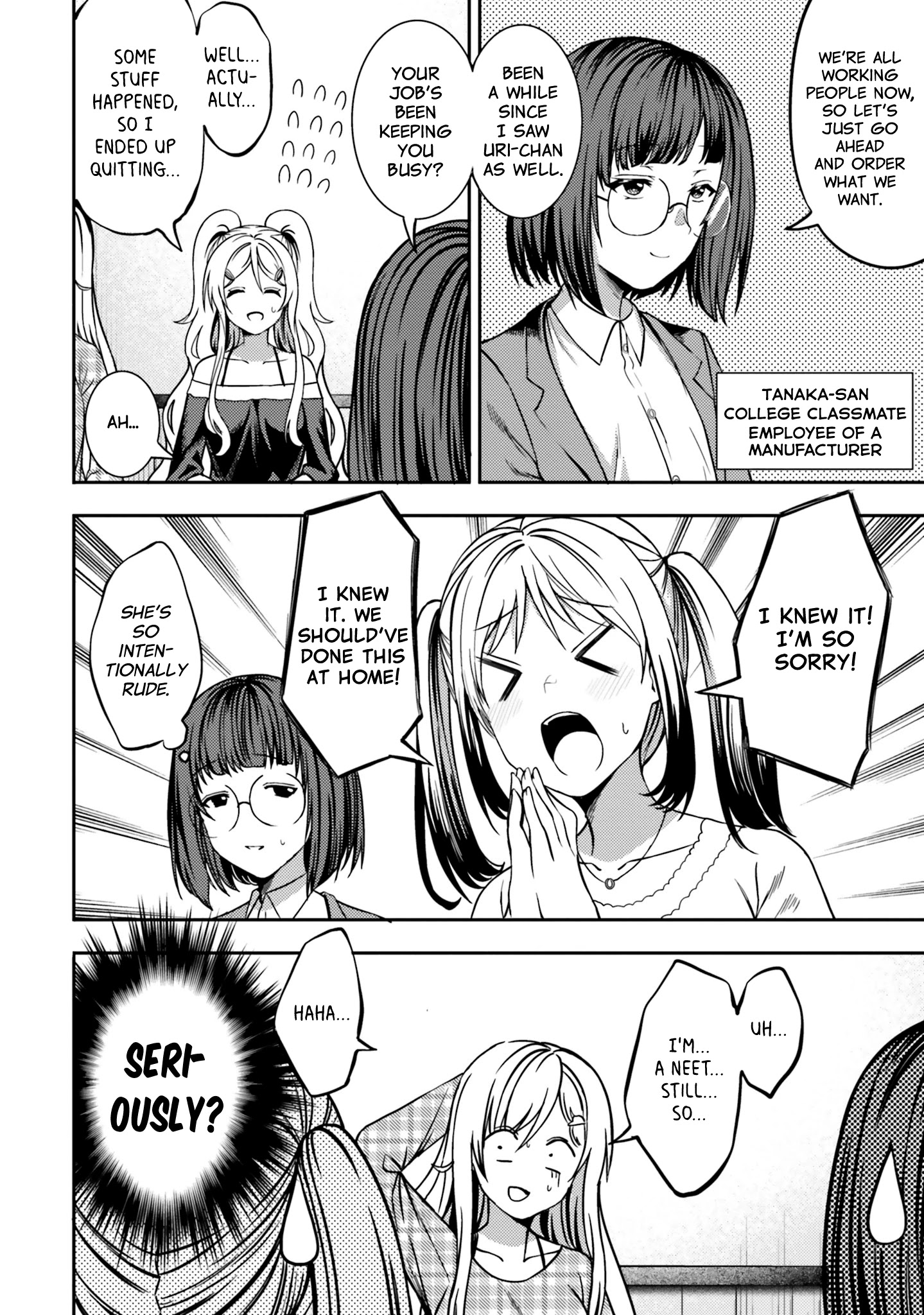 Neeko Wa Tsurai Yo - Chapter 31: The Neet Goes Out For A Drink With Friends