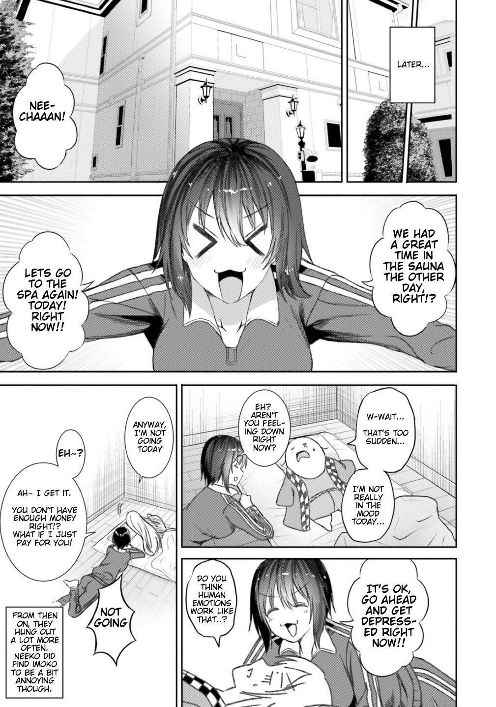 Neeko Wa Tsurai Yo - Vol.6 Chapter 36: The Neet Has Fun With Imoko