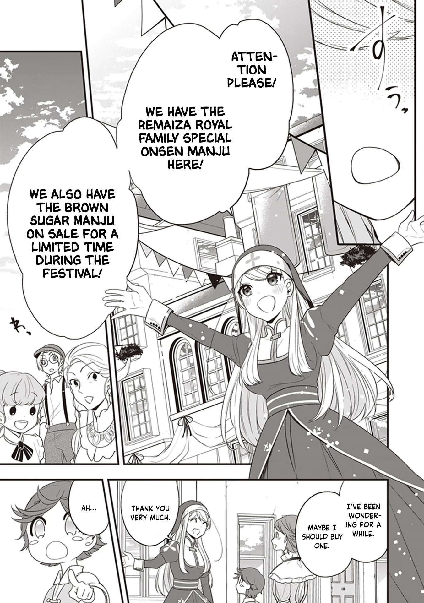 The Banished Villainess! Living The Leisurely Life Of A Nun Making Revolutionary Church Food - Vol.5 Chapter 22: Ravalise Hot Spring Festival Start