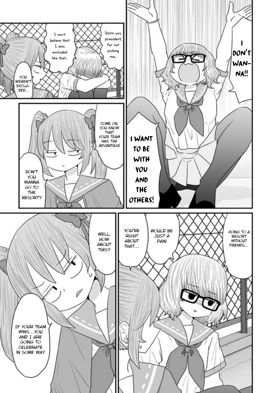 Sorry But I'm Not Yuri - Vol.6 Chapter 32: Dodgeball (Part 2)