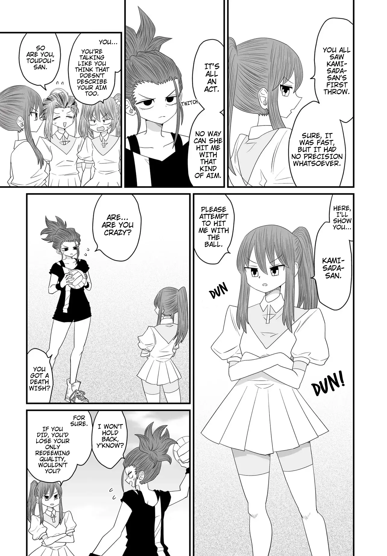 Sorry But I'm Not Yuri - Vol.7 Chapter 34: Dodgeball Arc (4)