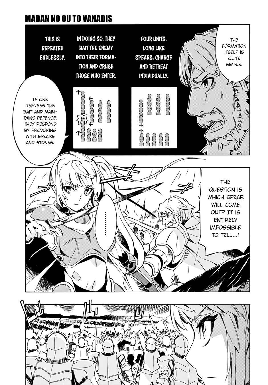 Madan No Ou To Vanadis - Chapter 49 : Four Spears Formation