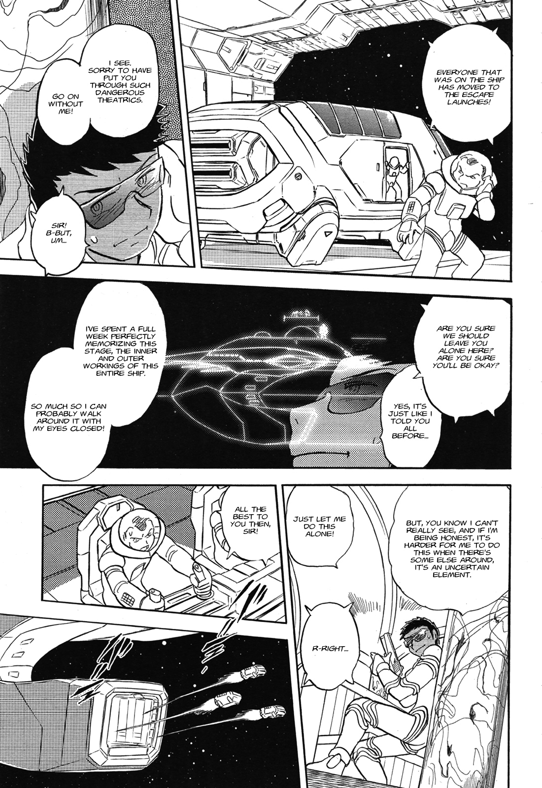 Mobile Suit Crossbone Gundam X-11 - Vol.1 Chapter 1