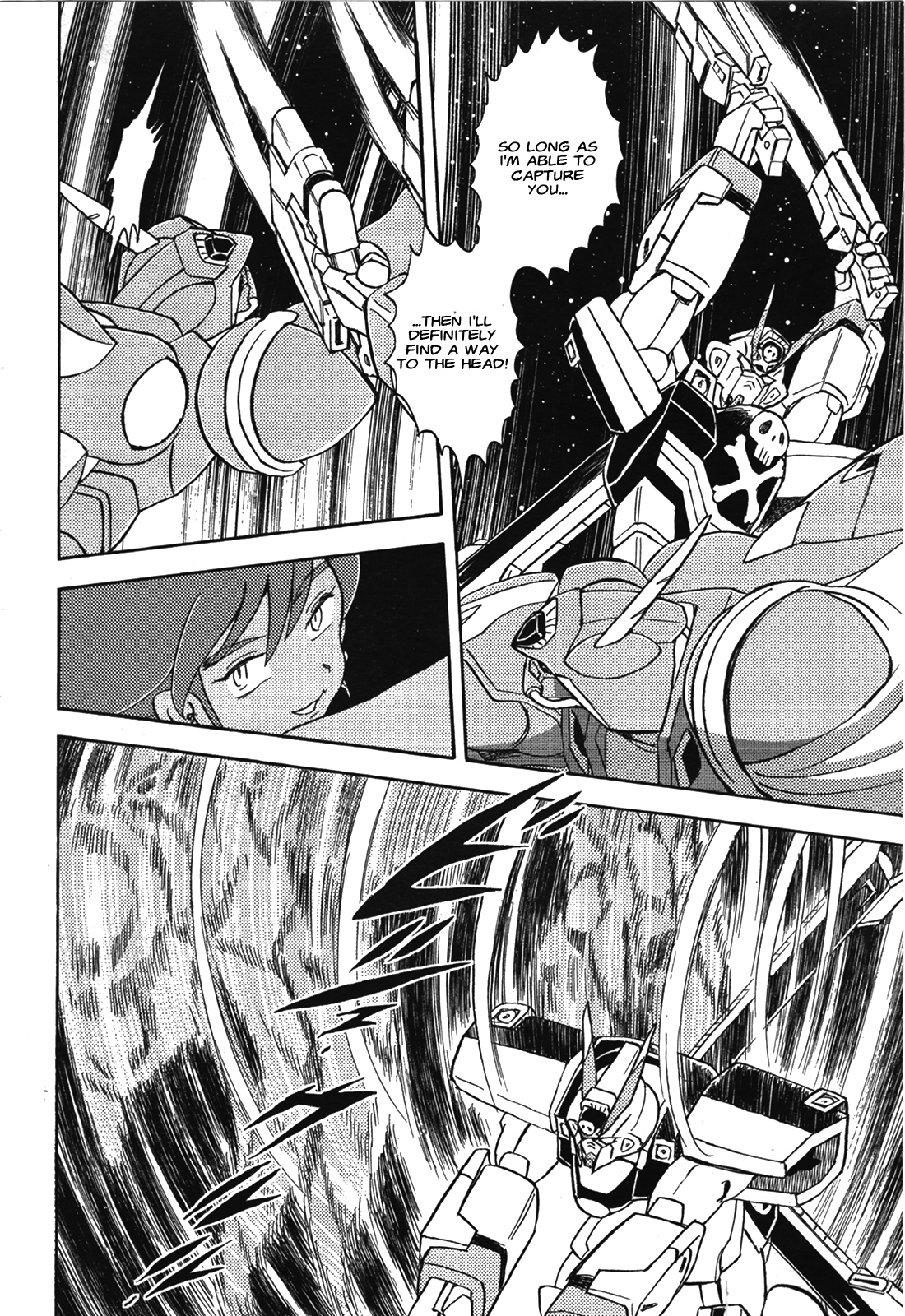 Mobile Suit Crossbone Gundam X-11 - Vol.1 Chapter 2: X-11 Vs X-12