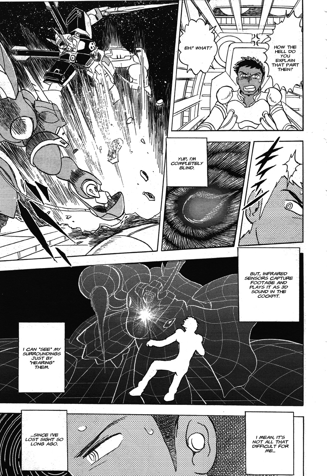 Mobile Suit Crossbone Gundam X-11 - Vol.1 Chapter 2: X-11 Vs X-12