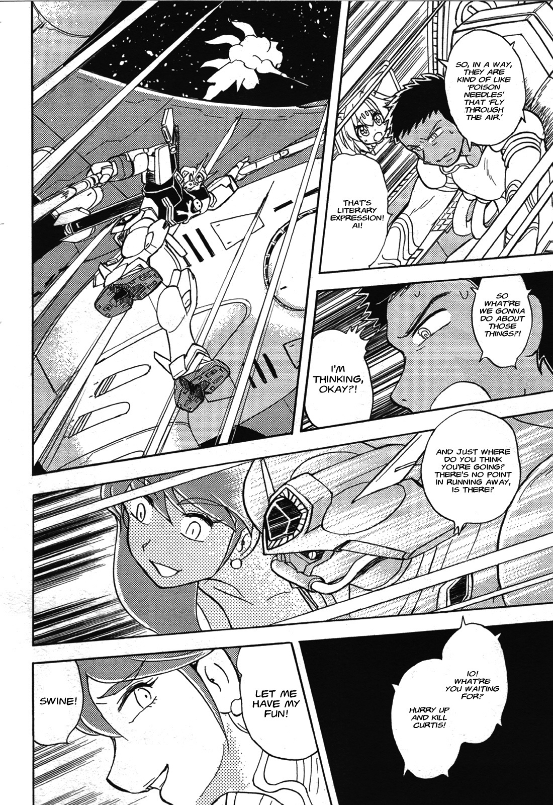 Mobile Suit Crossbone Gundam X-11 - Vol.1 Chapter 2: X-11 Vs X-12