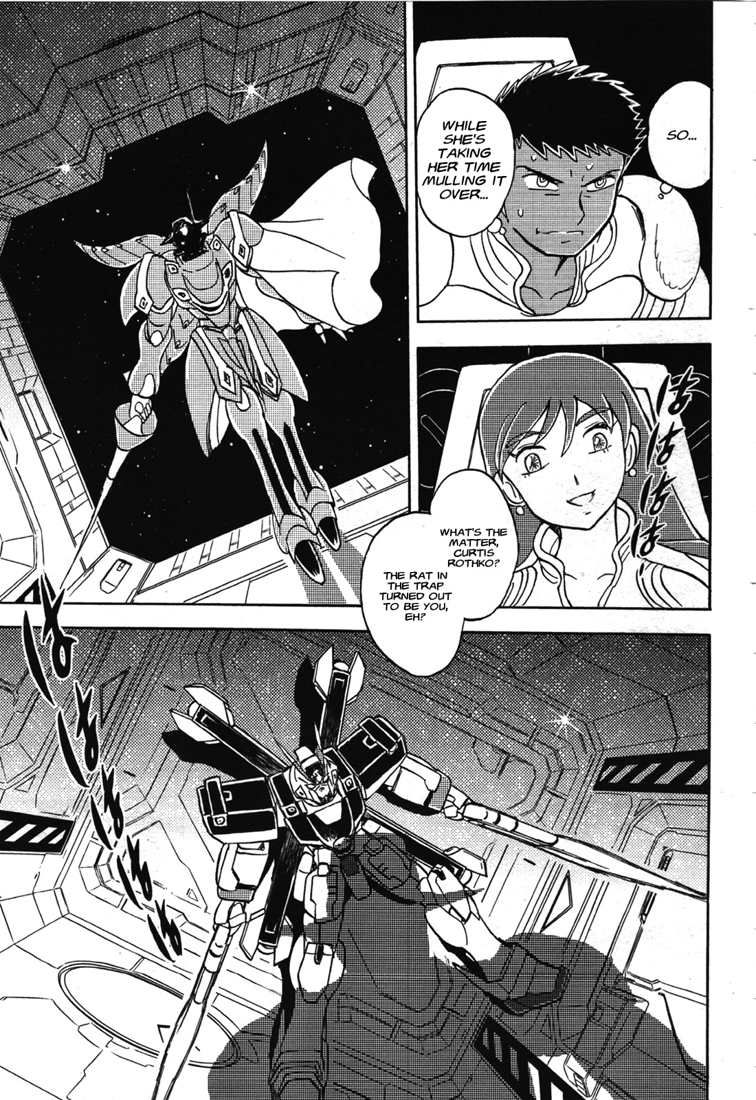 Mobile Suit Crossbone Gundam X-11 - Vol.1 Chapter 2: X-11 Vs X-12