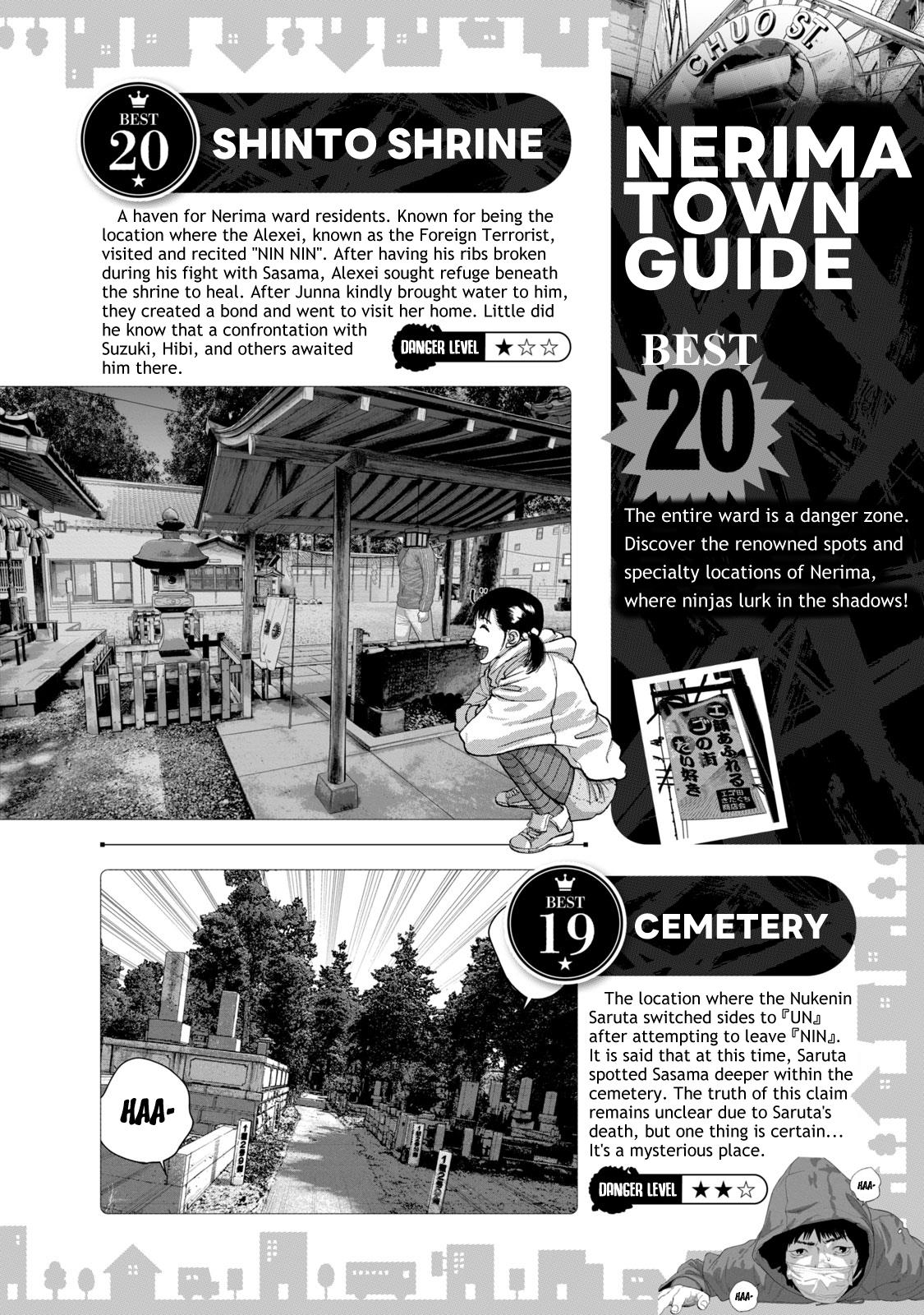 Under Ninja Nin Nin Official Manual - Chapter 9: Nerima Town Guide: Best 20