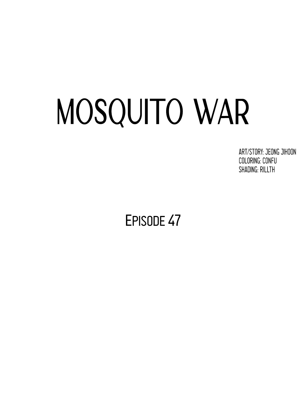 Mosquito War - Chapter 47