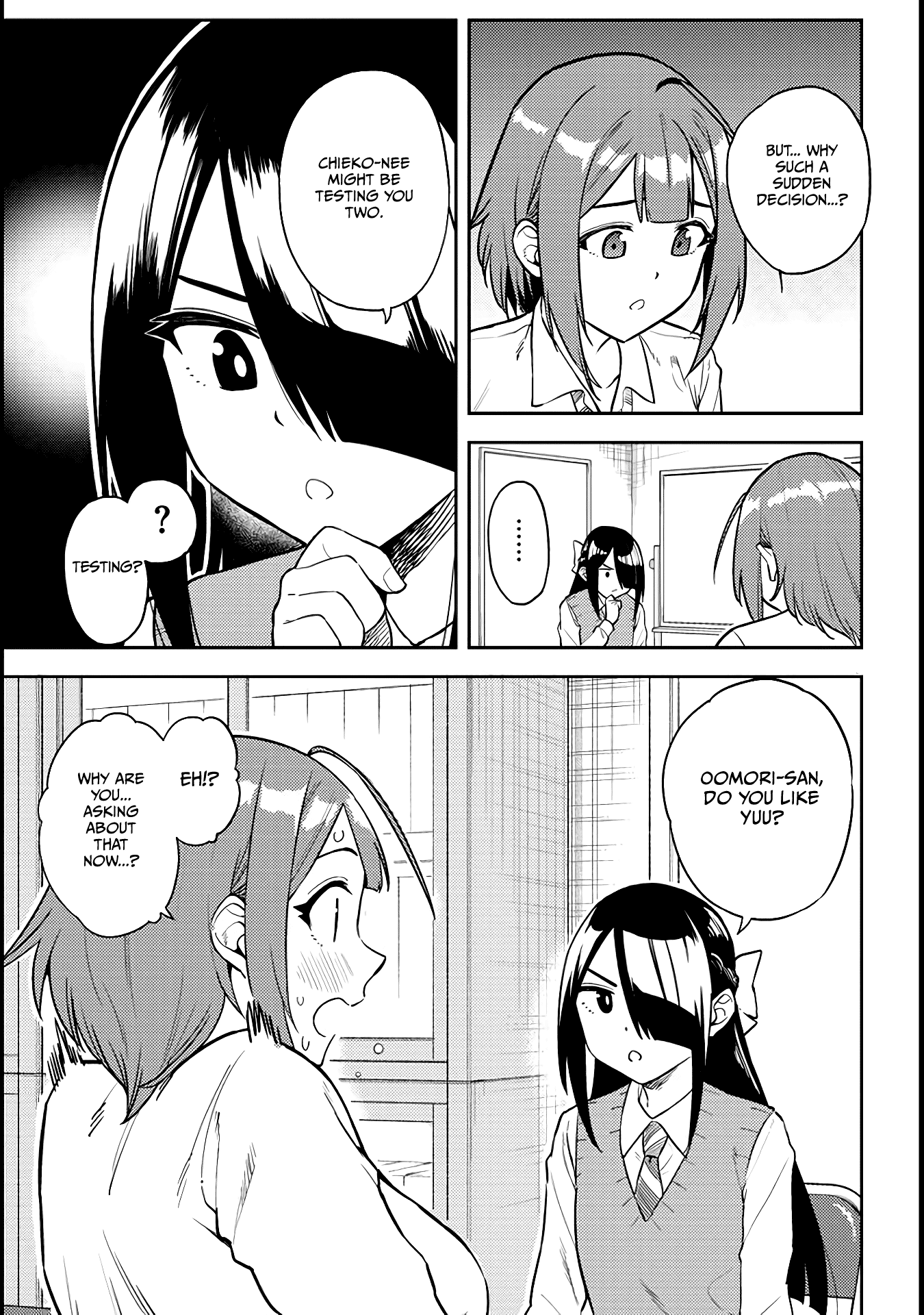 Do You Like Big Juniors? - Chapter 49: She (Kouhai) Accepts His Worries And Confusion.