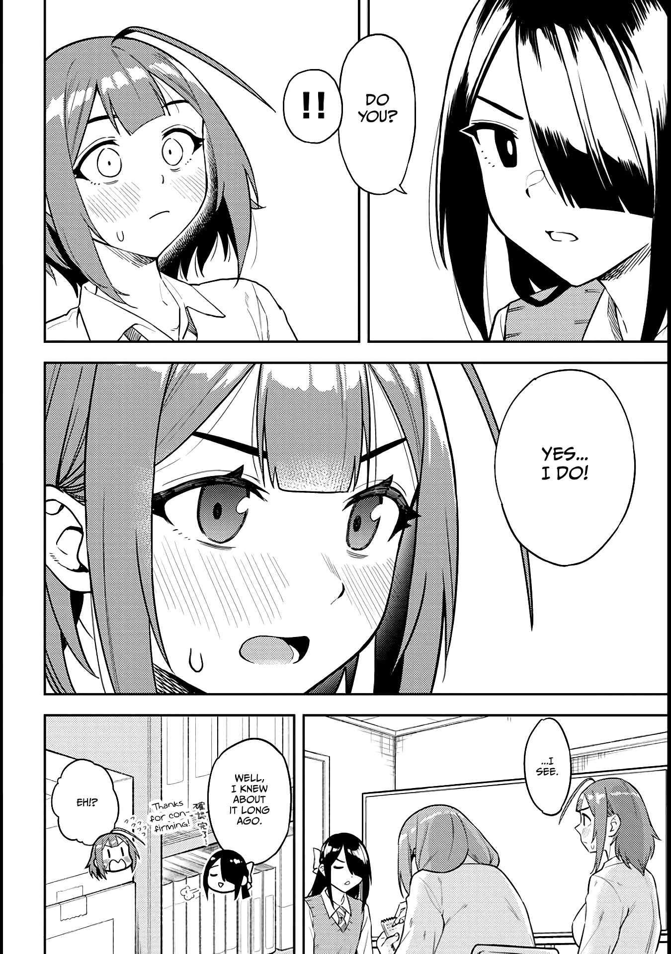 Do You Like Big Juniors? - Chapter 49: She (Kouhai) Accepts His Worries And Confusion.