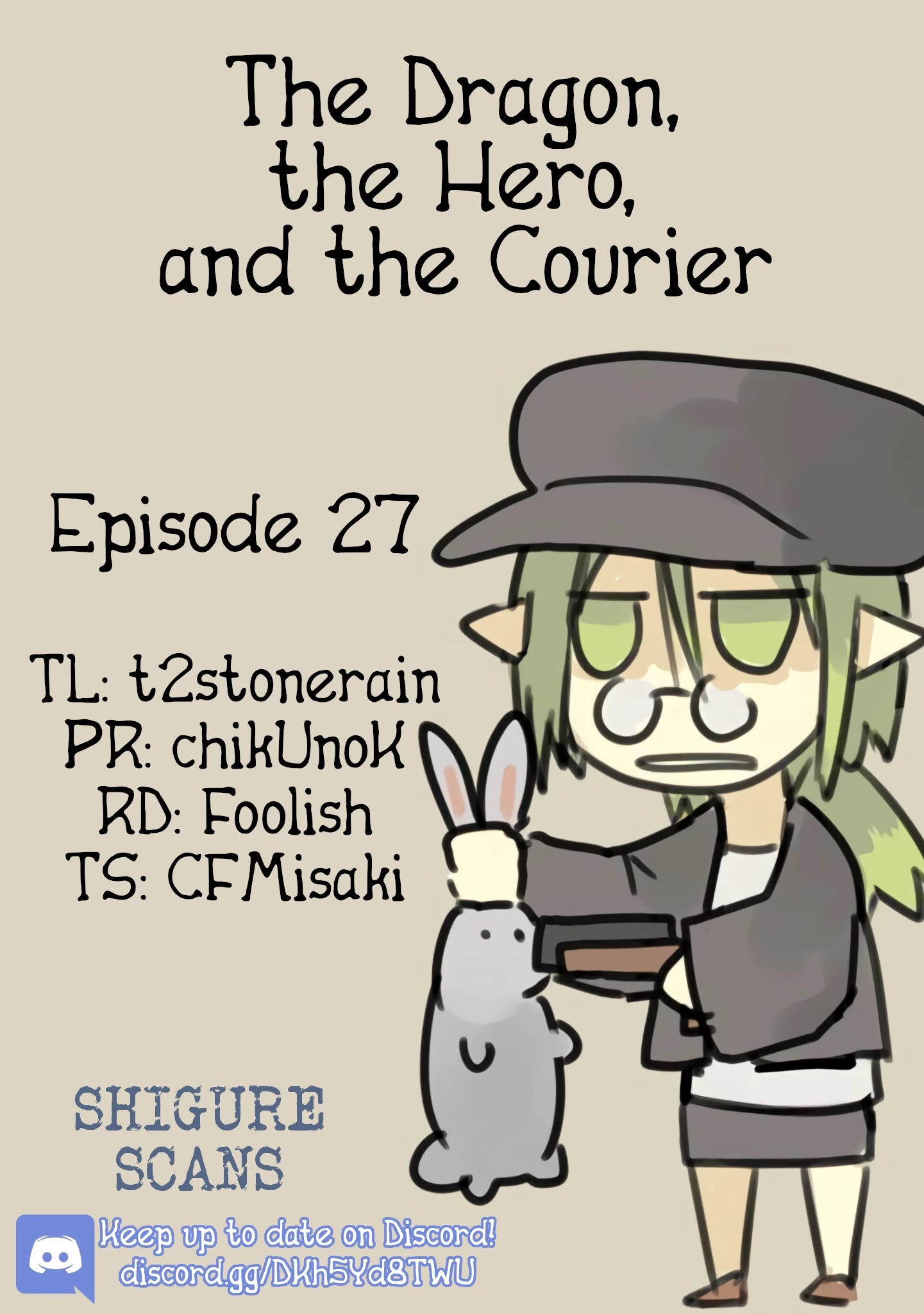 The Dragon, The Hero, And The Courier - Chapter 27: Friendship, Work, And Armageddon