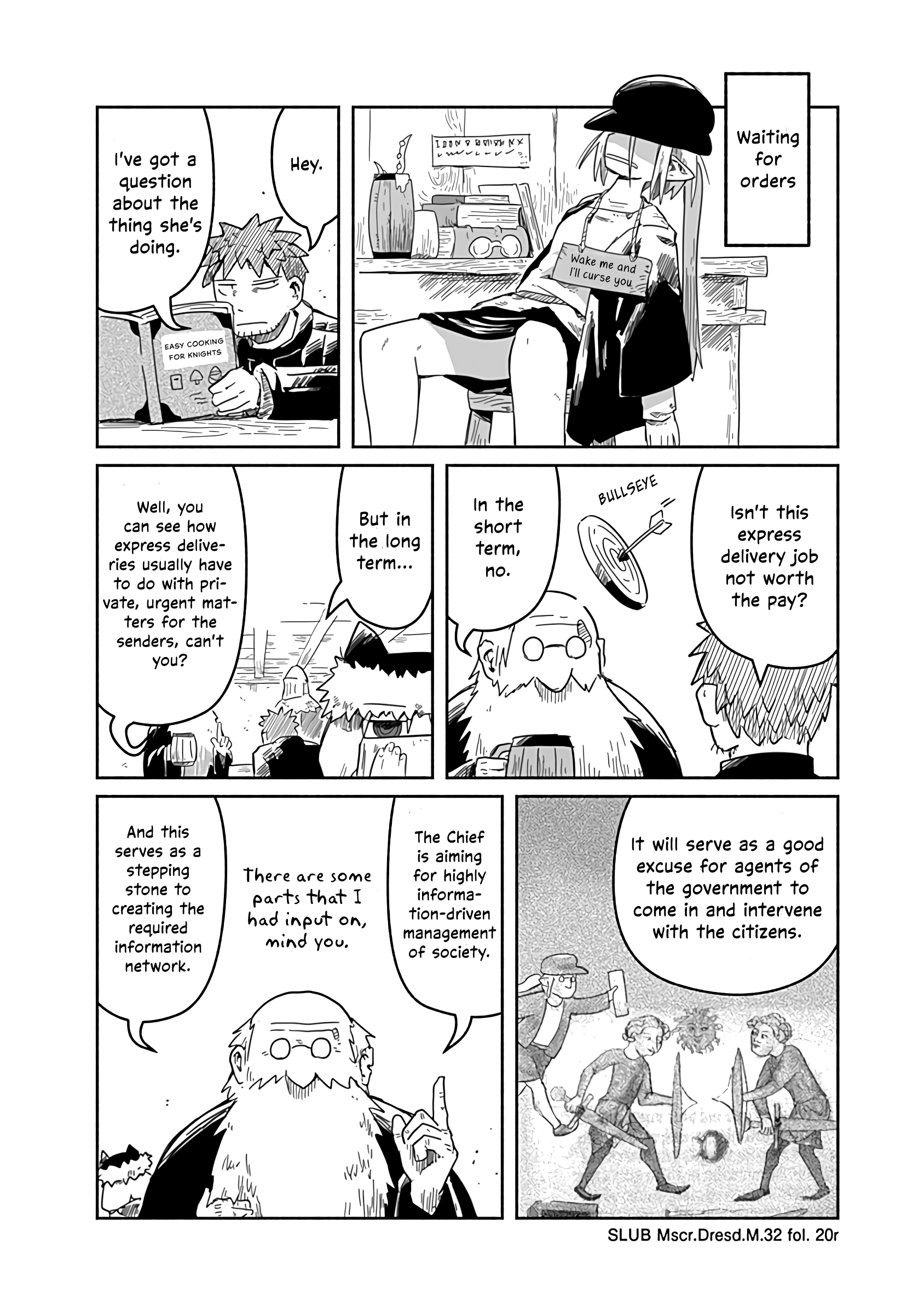 The Dragon, The Hero, And The Courier - Vol.4 Chapter 22: Yoshida, The Wizards, And The Express Delivery