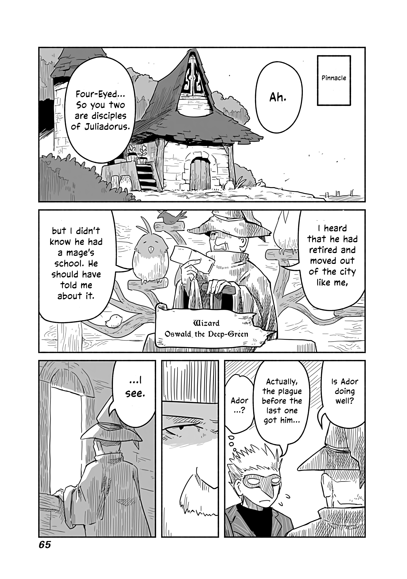 The Dragon, The Hero, And The Courier - Vol.4 Chapter 22: Yoshida, The Wizards, And The Express Delivery